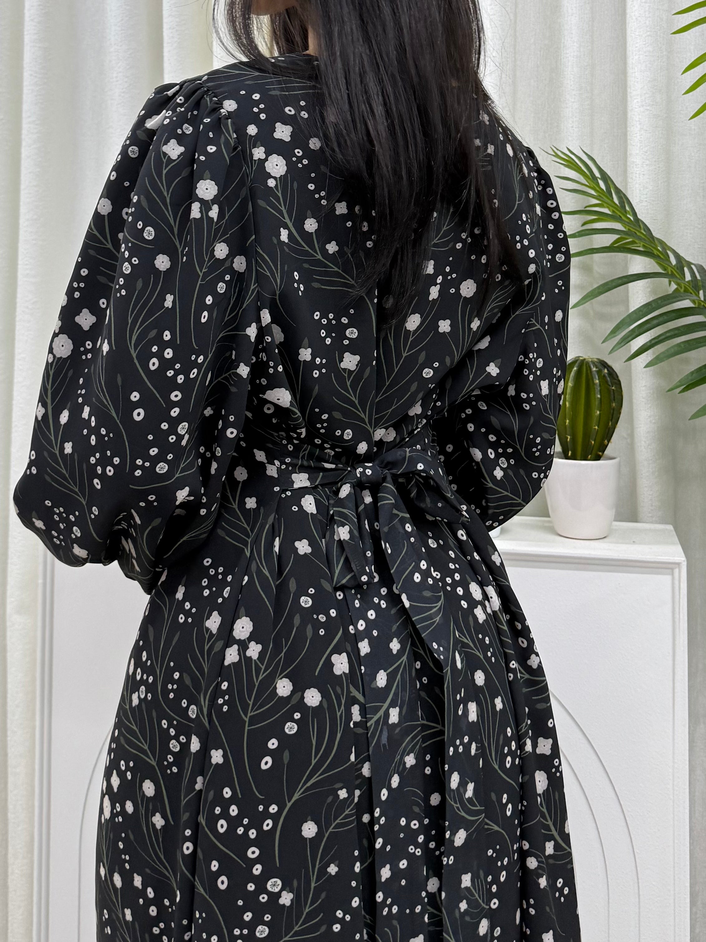 Luxe Printed Elegant Dress