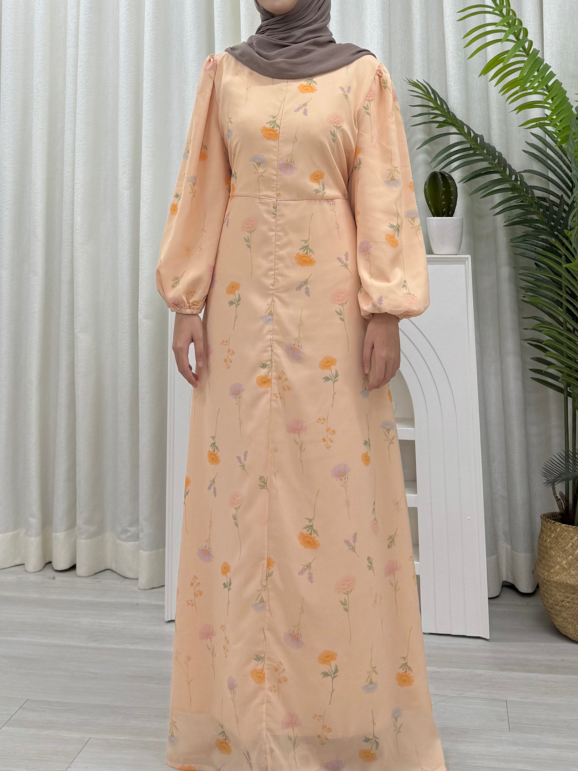 Luxe Printed Elegant Dress