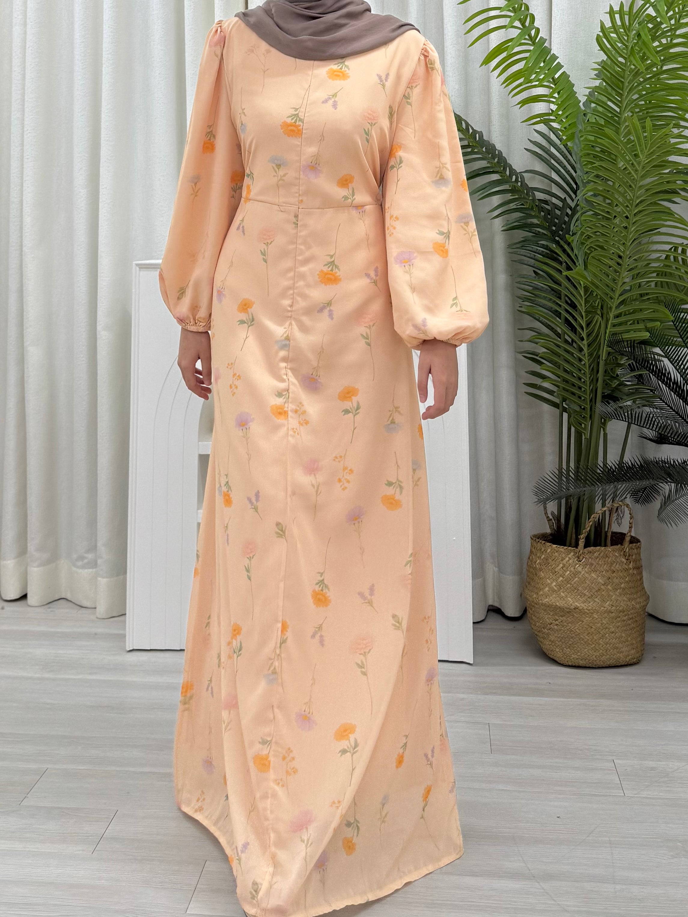 Luxe Printed Elegant Dress