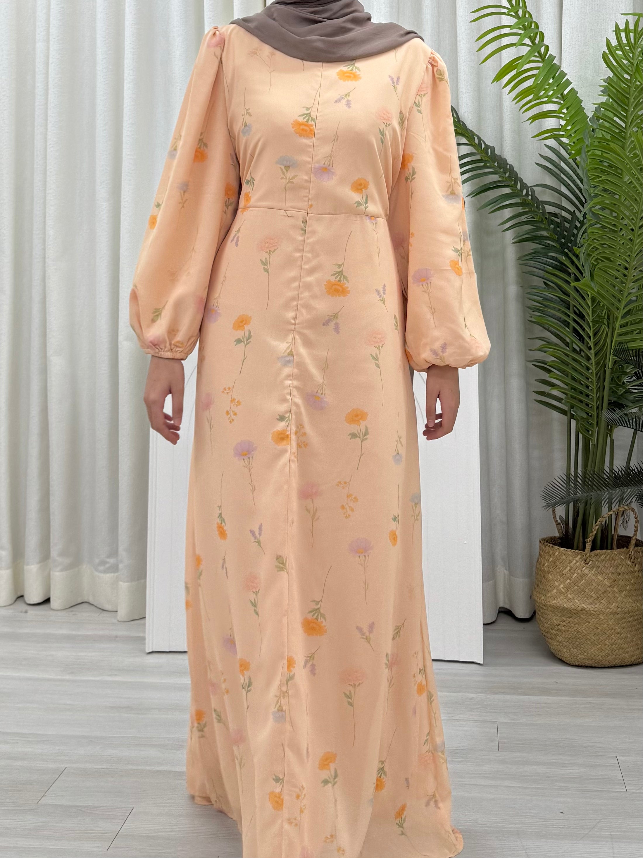 Luxe Printed Elegant Dress