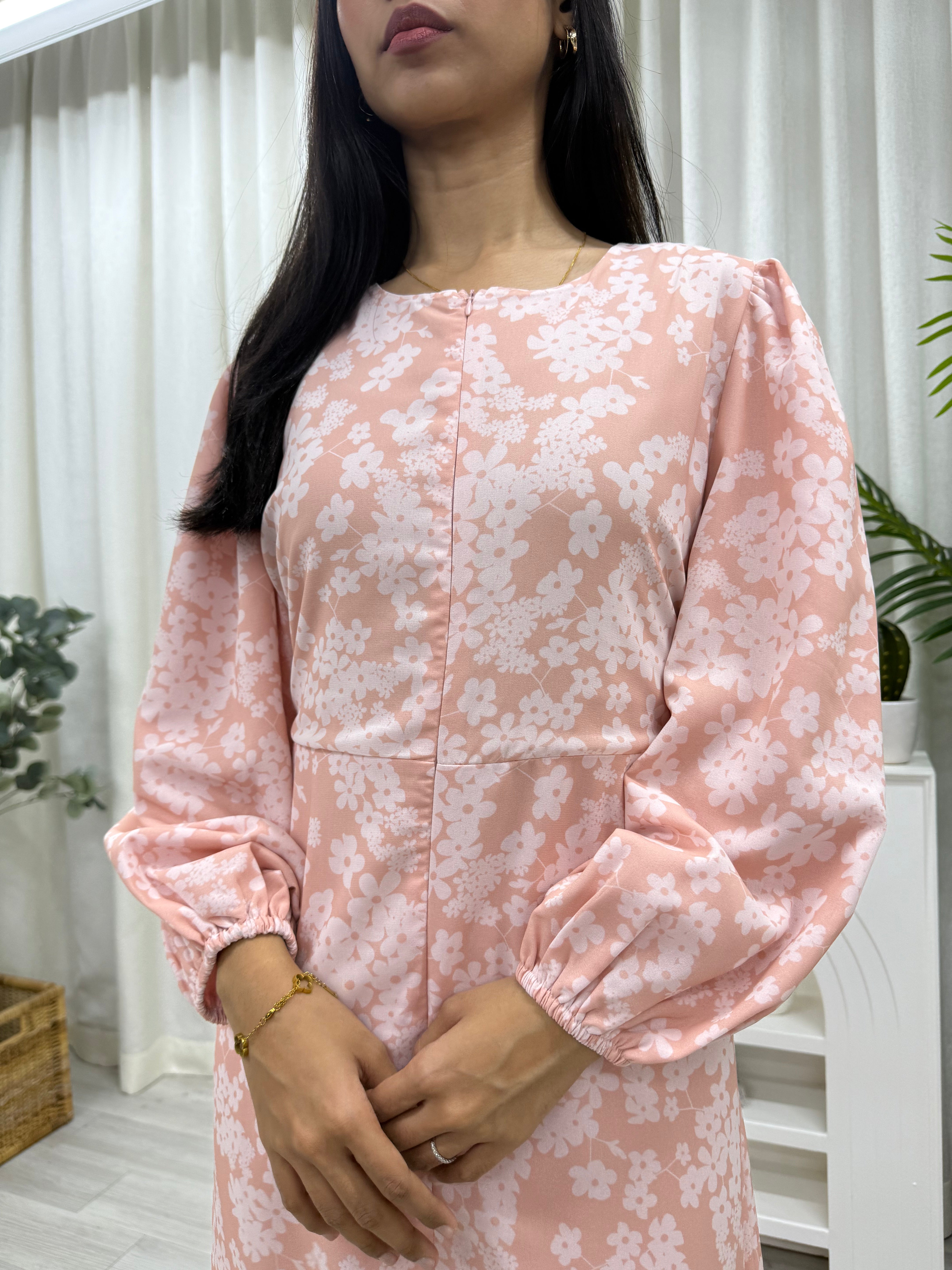 Luxe Printed Elegant Dress