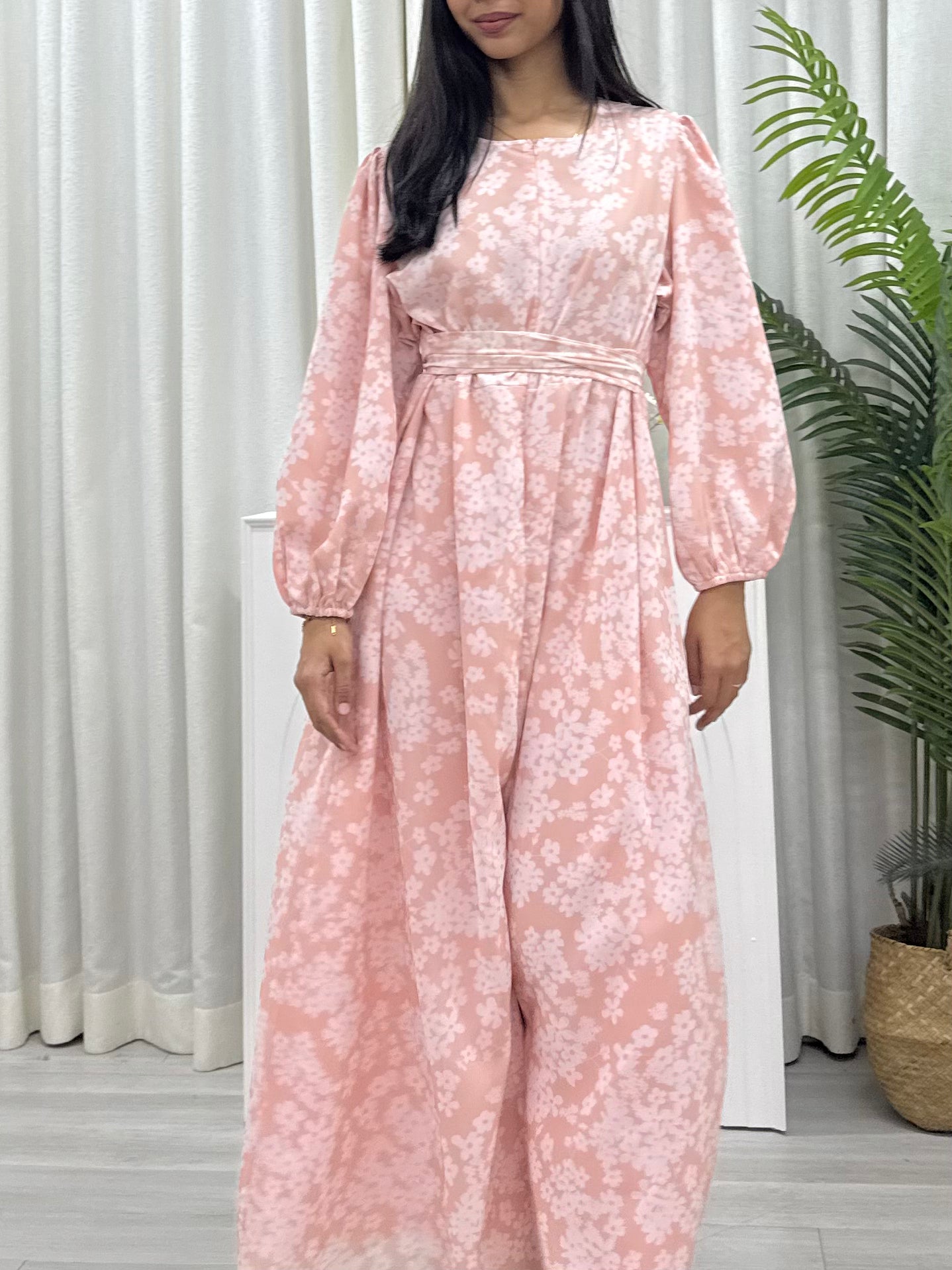 Luxe Printed Elegant Dress