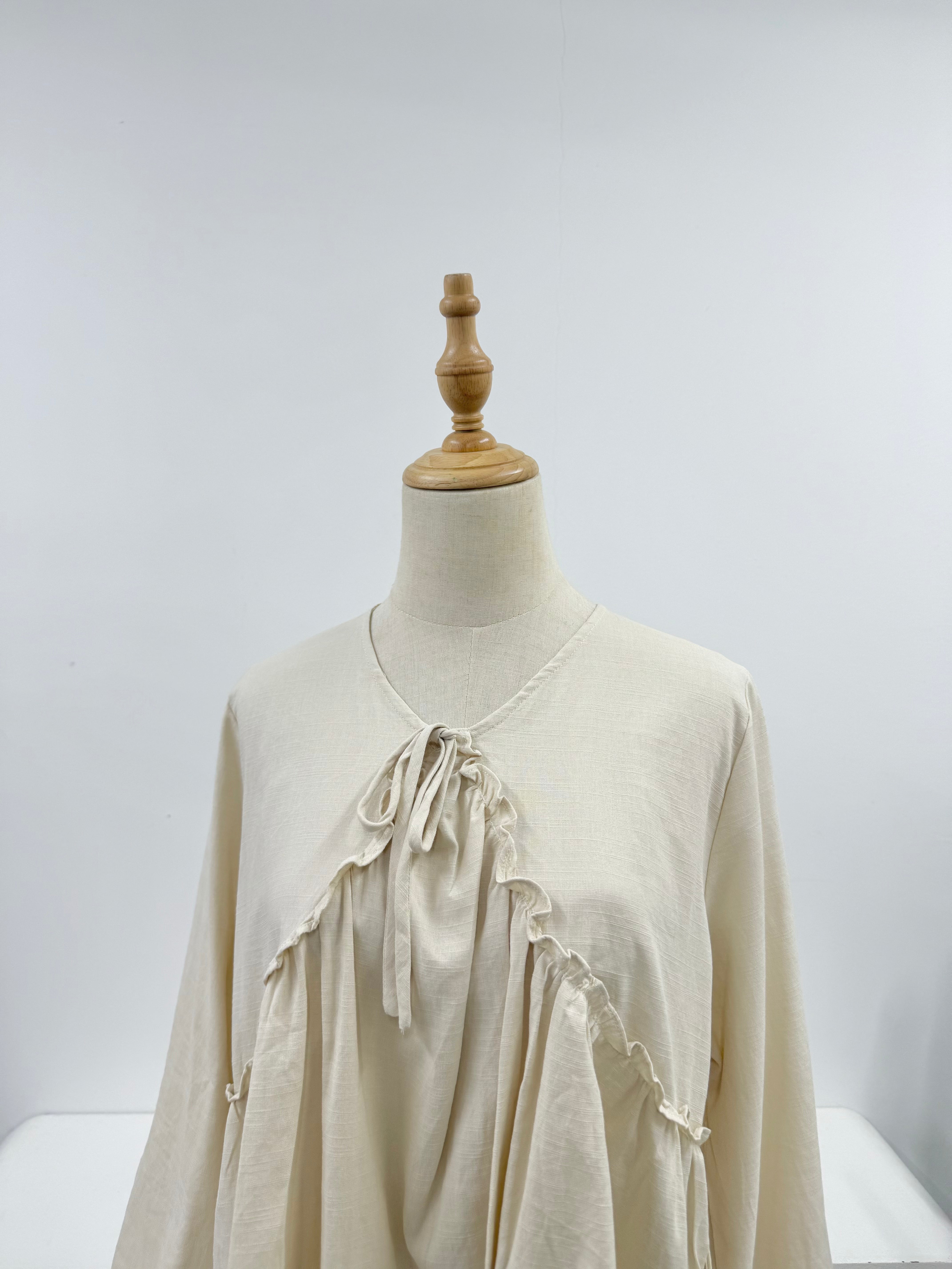 Ruffle Empire Top HV Label