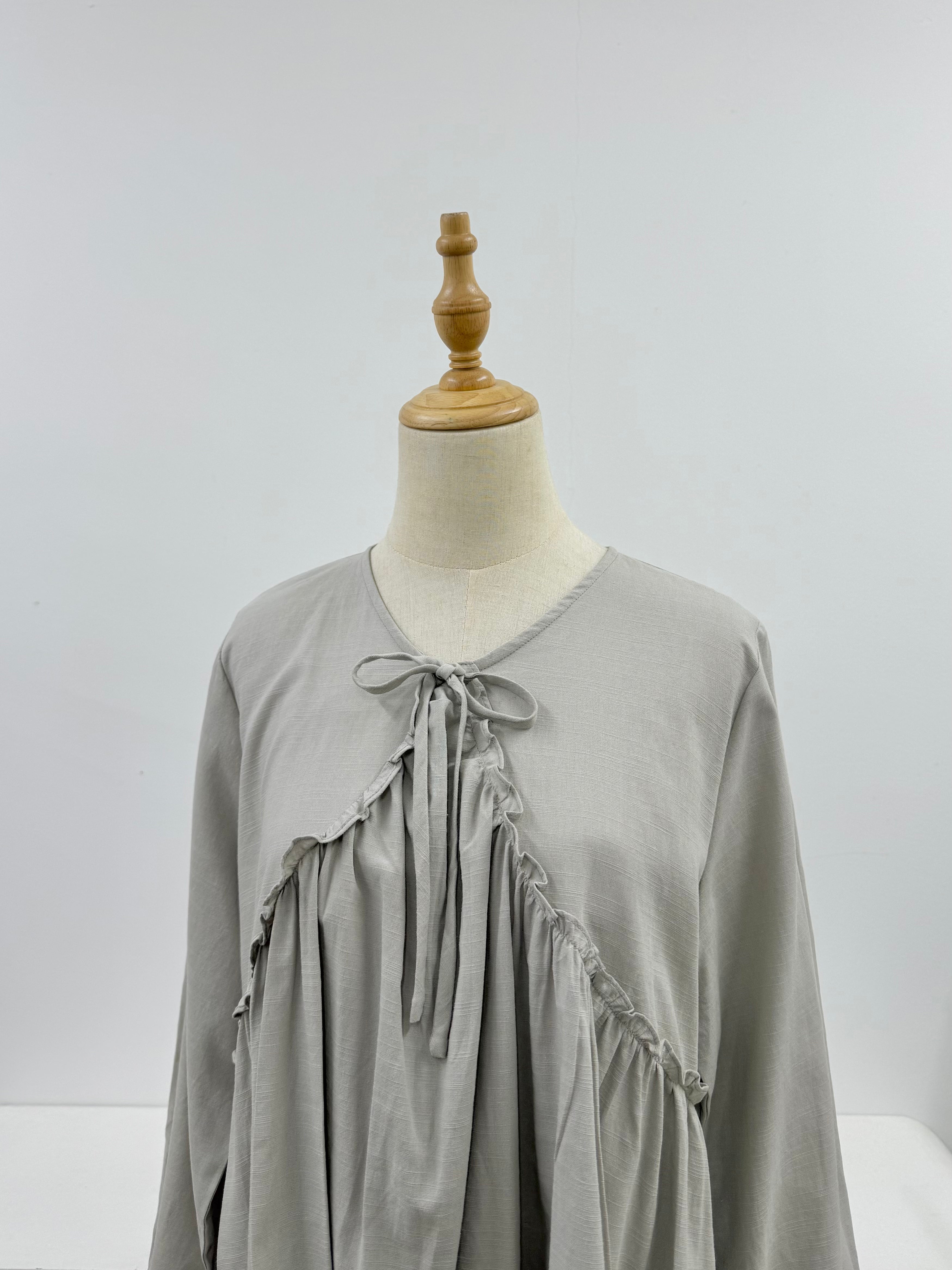 Ruffle Empire Top HV Label