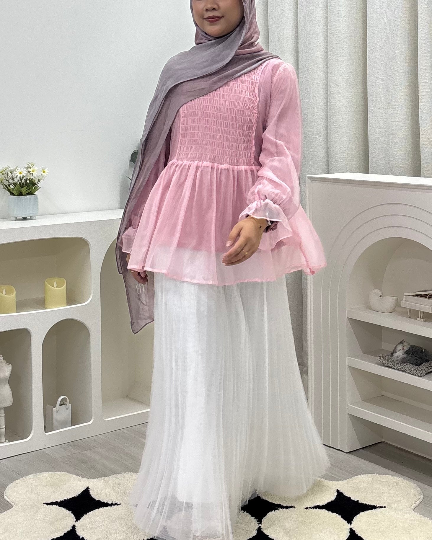 Zephyra Smock Lineup - Organza