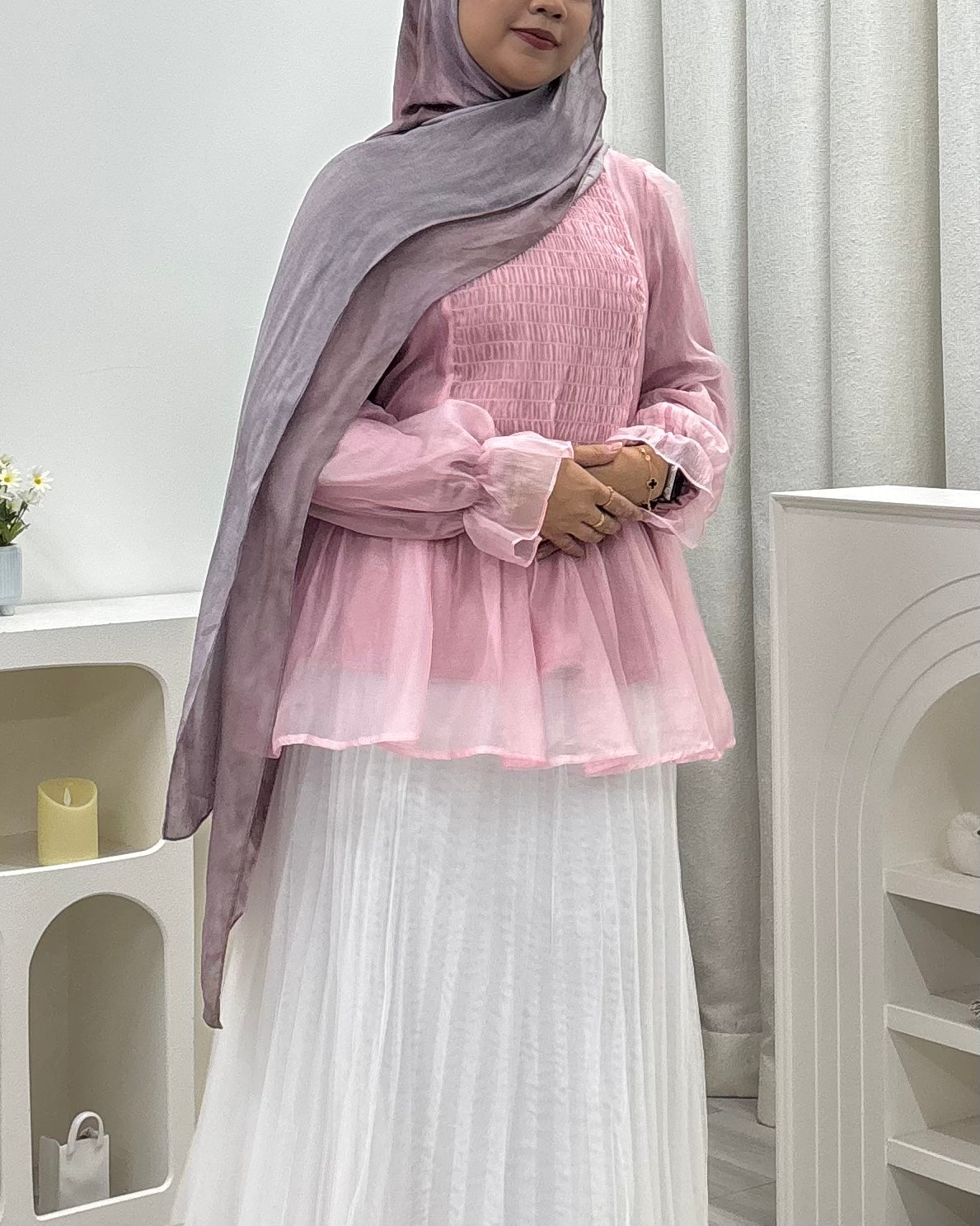 Zephyra Smock Lineup - Organza