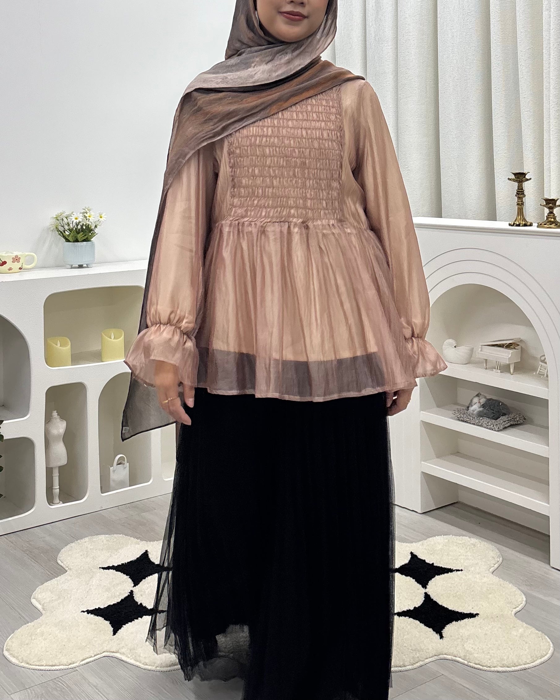 Zephyra Smock Lineup - Organza