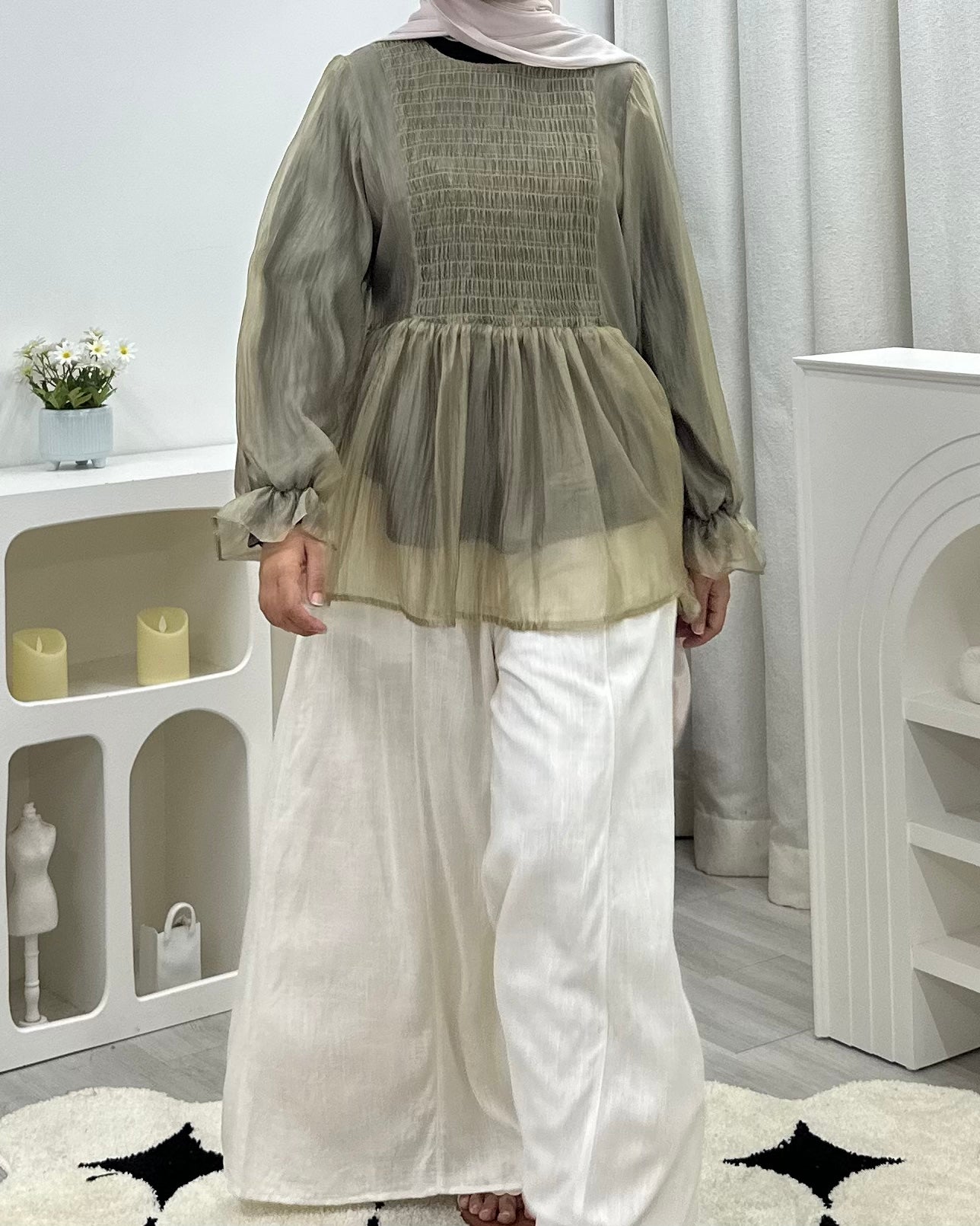 Zephyra Smock Lineup - Organza