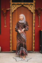 Load image into Gallery viewer, Mermaid Batik Dress - Symmetrical
