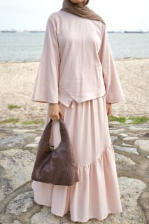 Muse Corset Skirt Set Linen Version