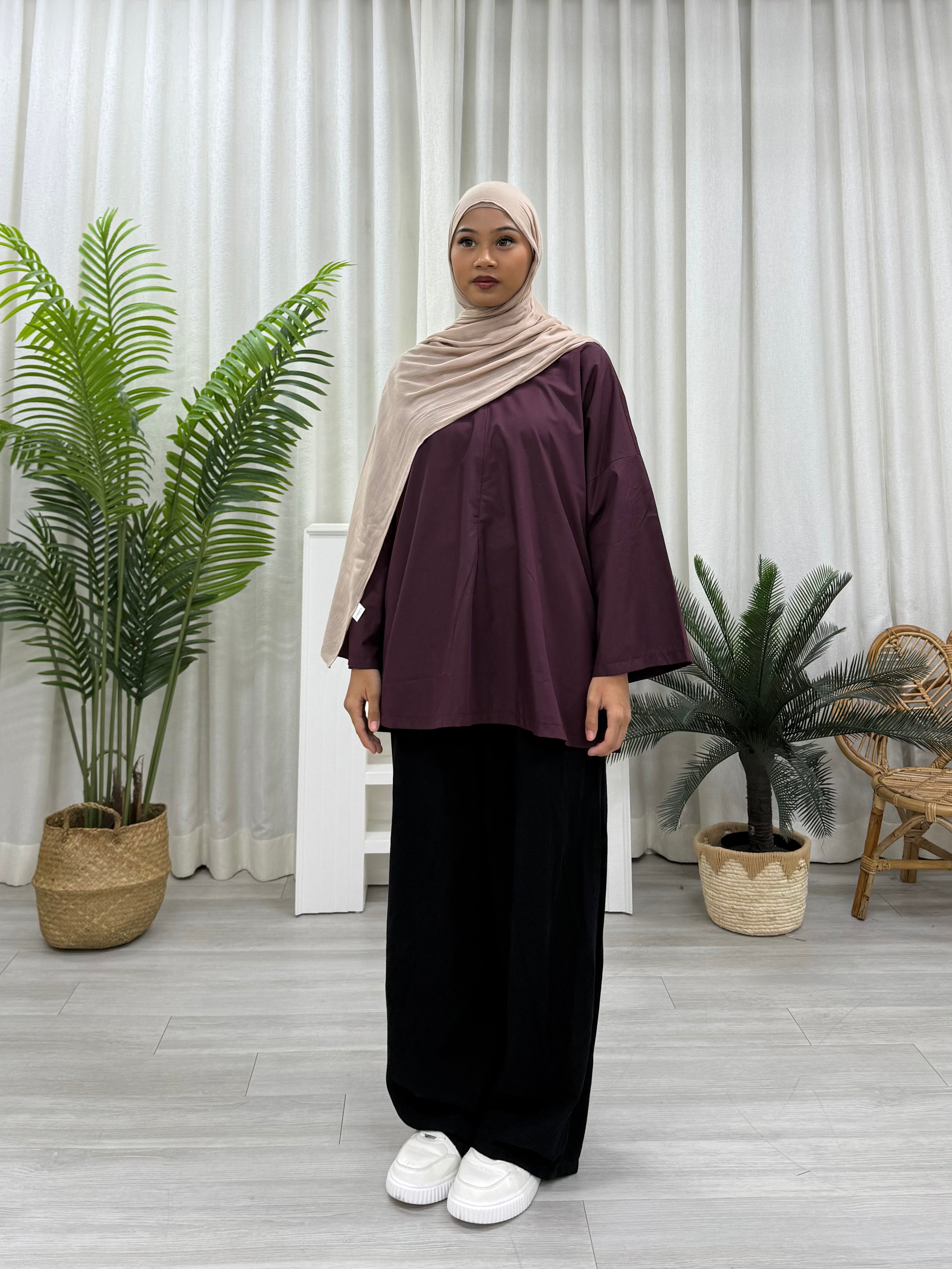 Zora Breezy Oversized Blouse
