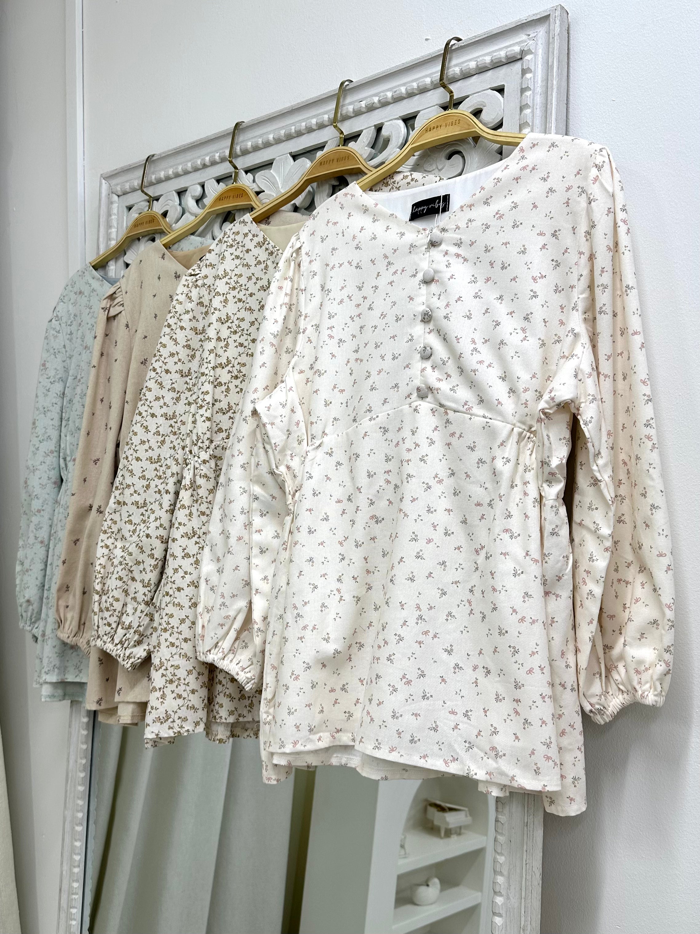 Arabella Peplum Linen Top