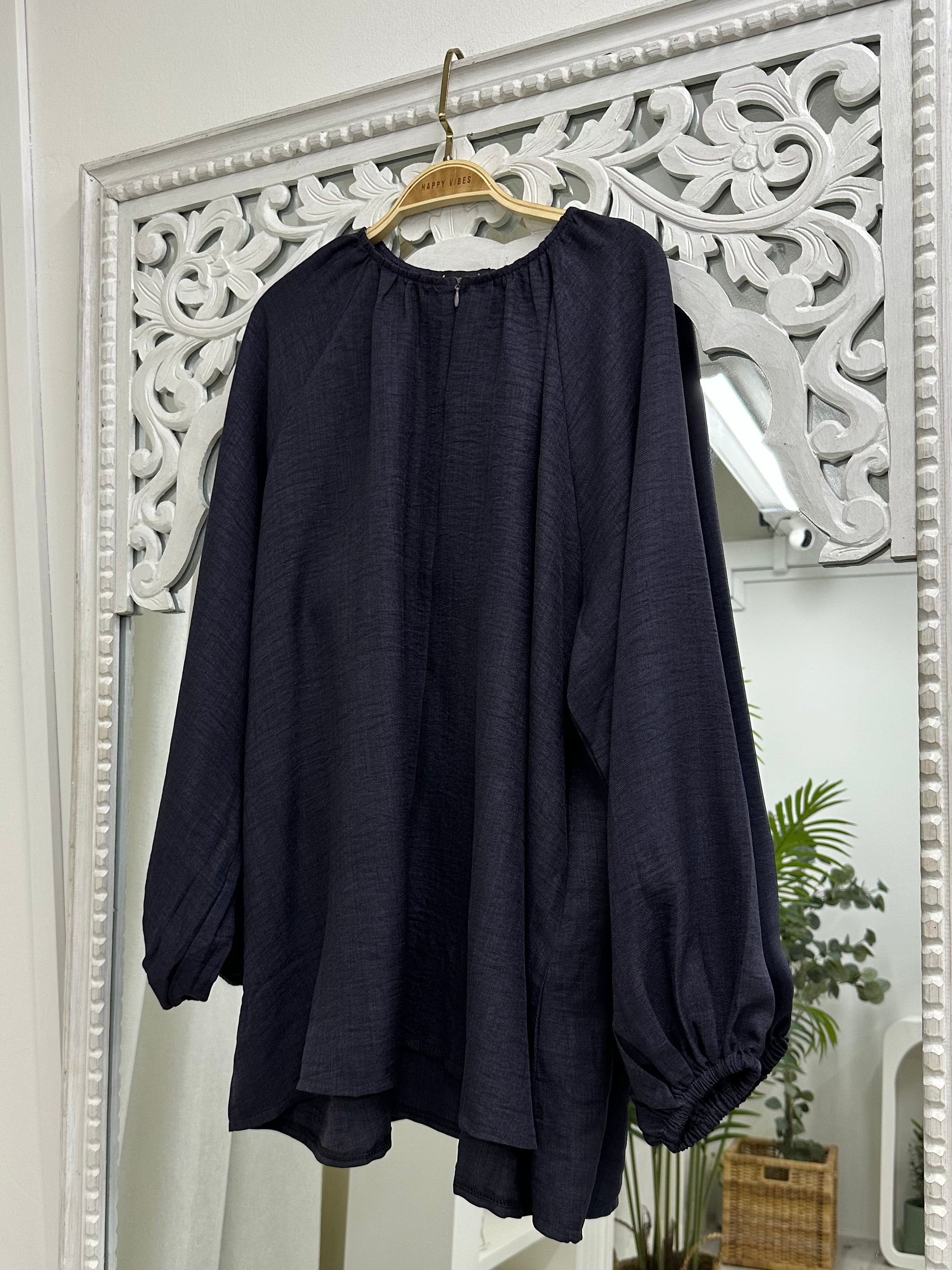 Crinkle Celestine Blouse