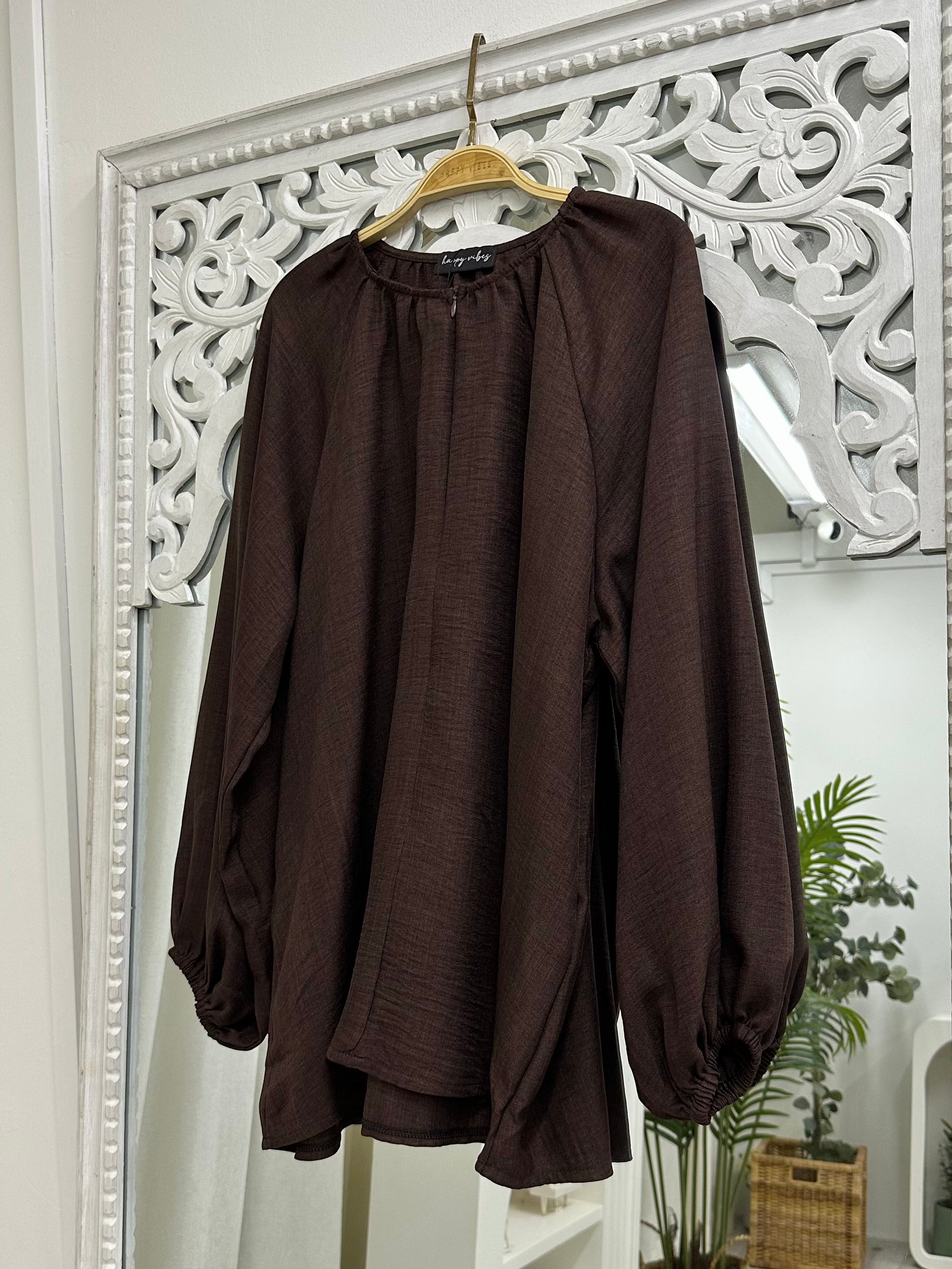 Crinkle Celestine Blouse