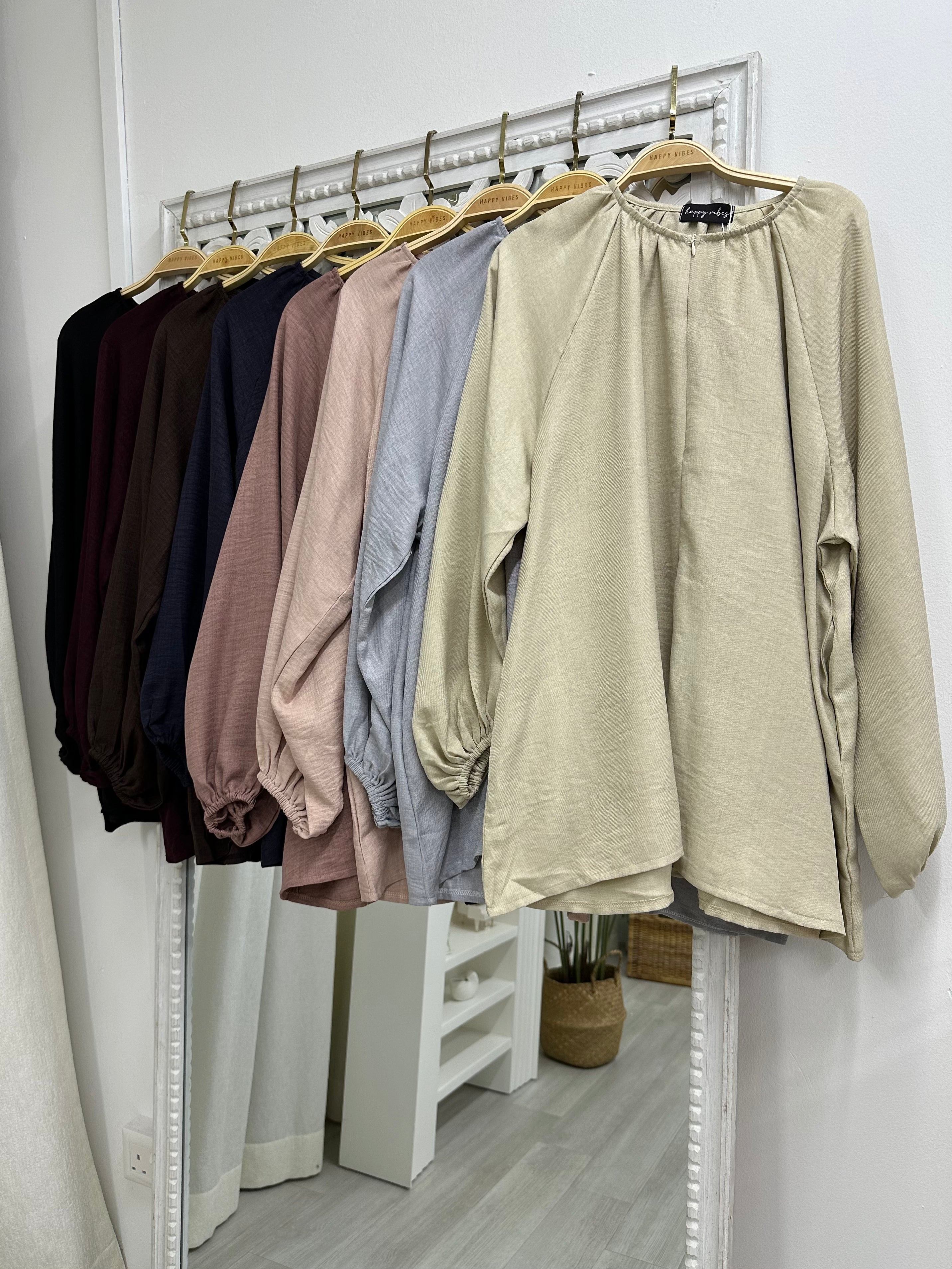 Crinkle Celestine Blouse