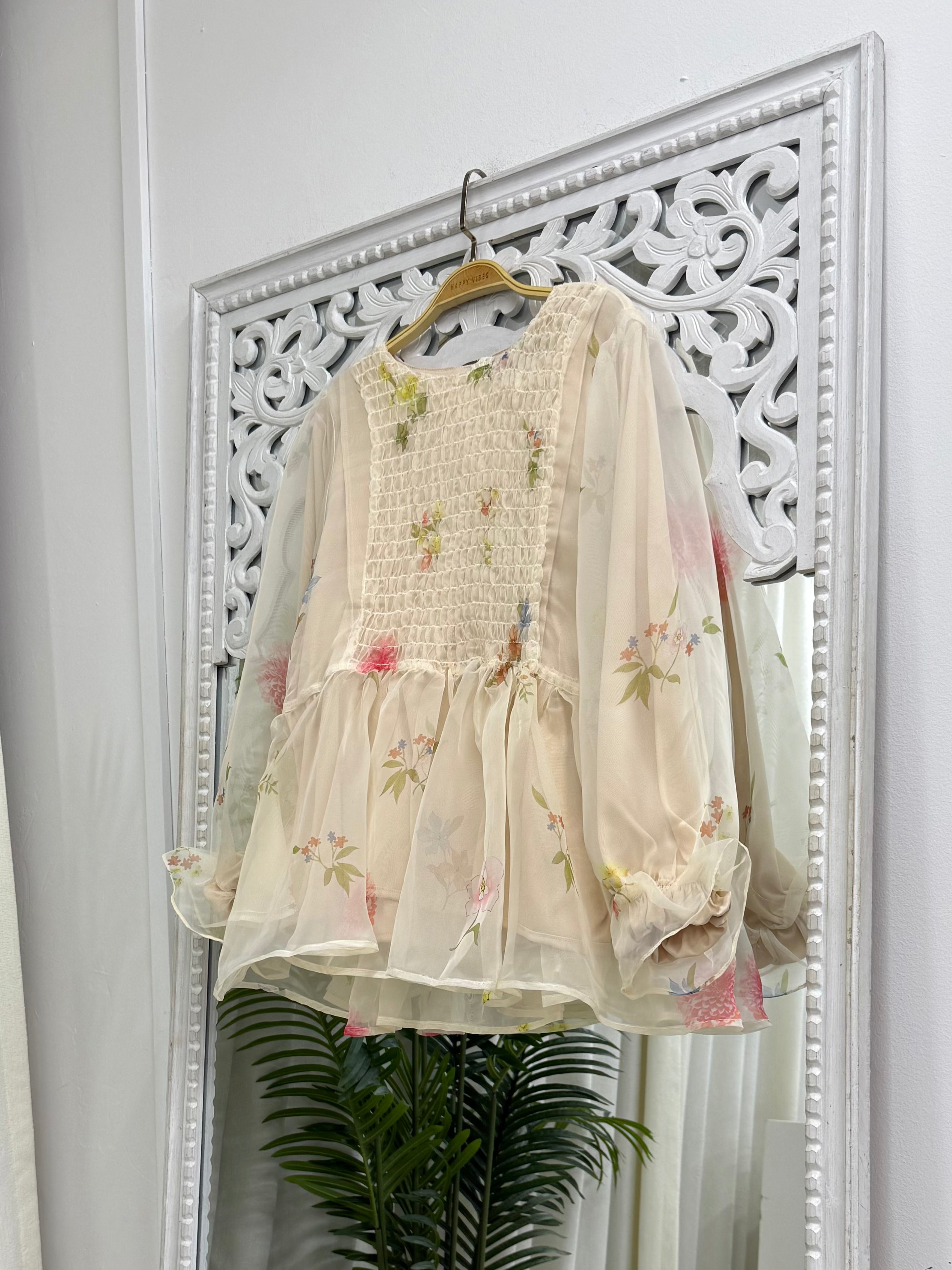 Zephyra Smock Lineup - Pressed Bloom
