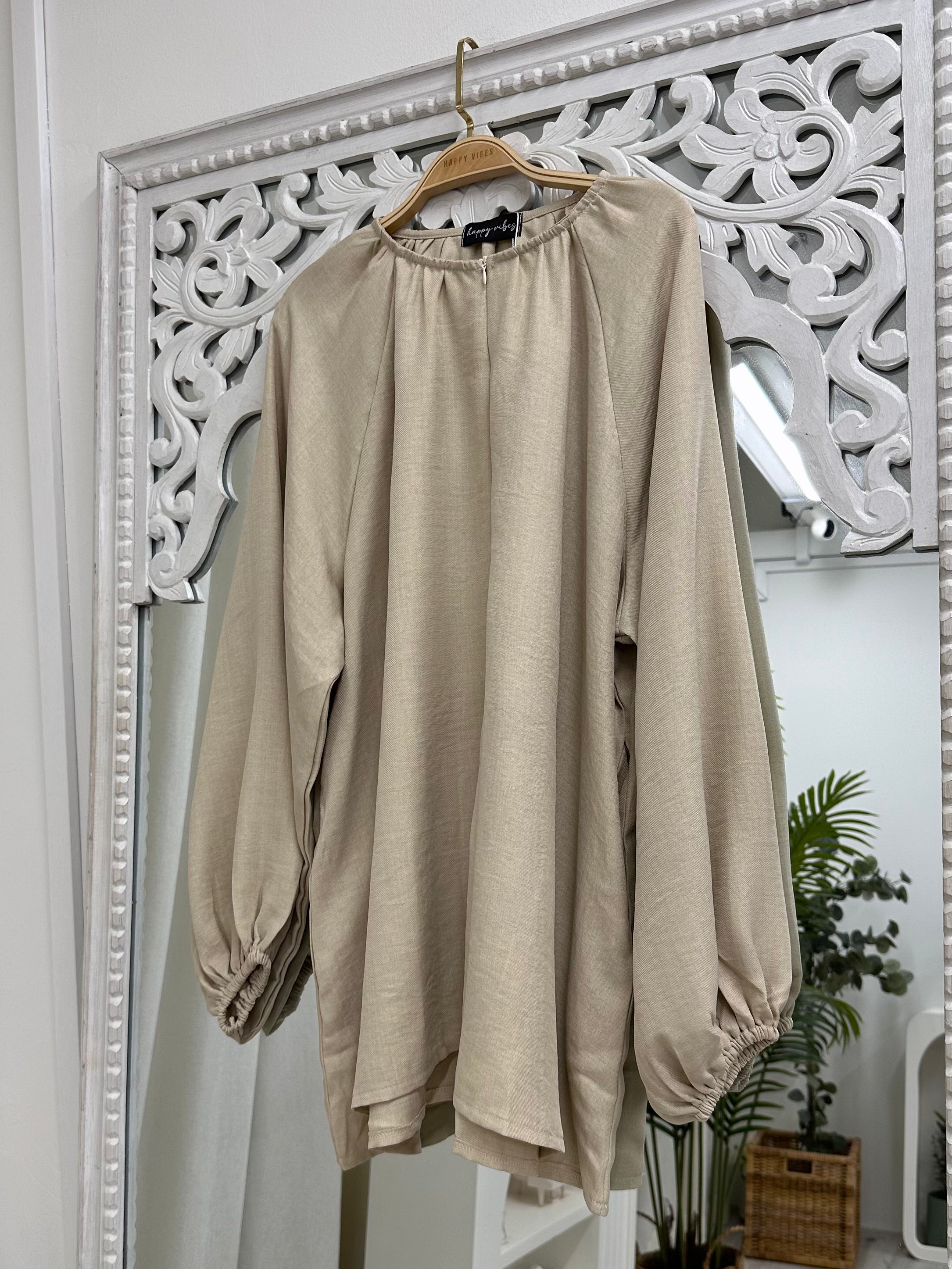 Crinkle Celestine Blouse