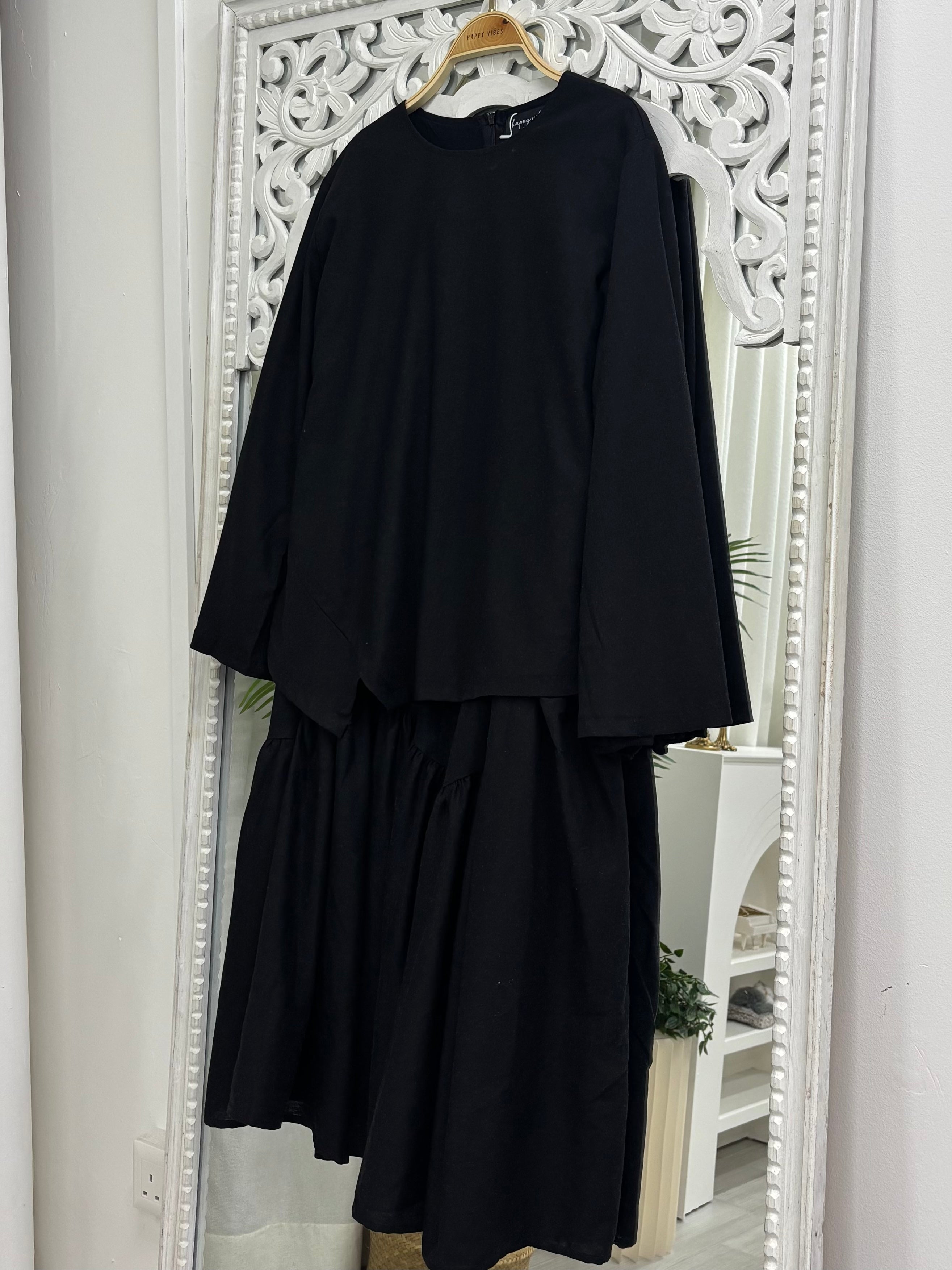 Muse Corset Skirt Set Linen Version