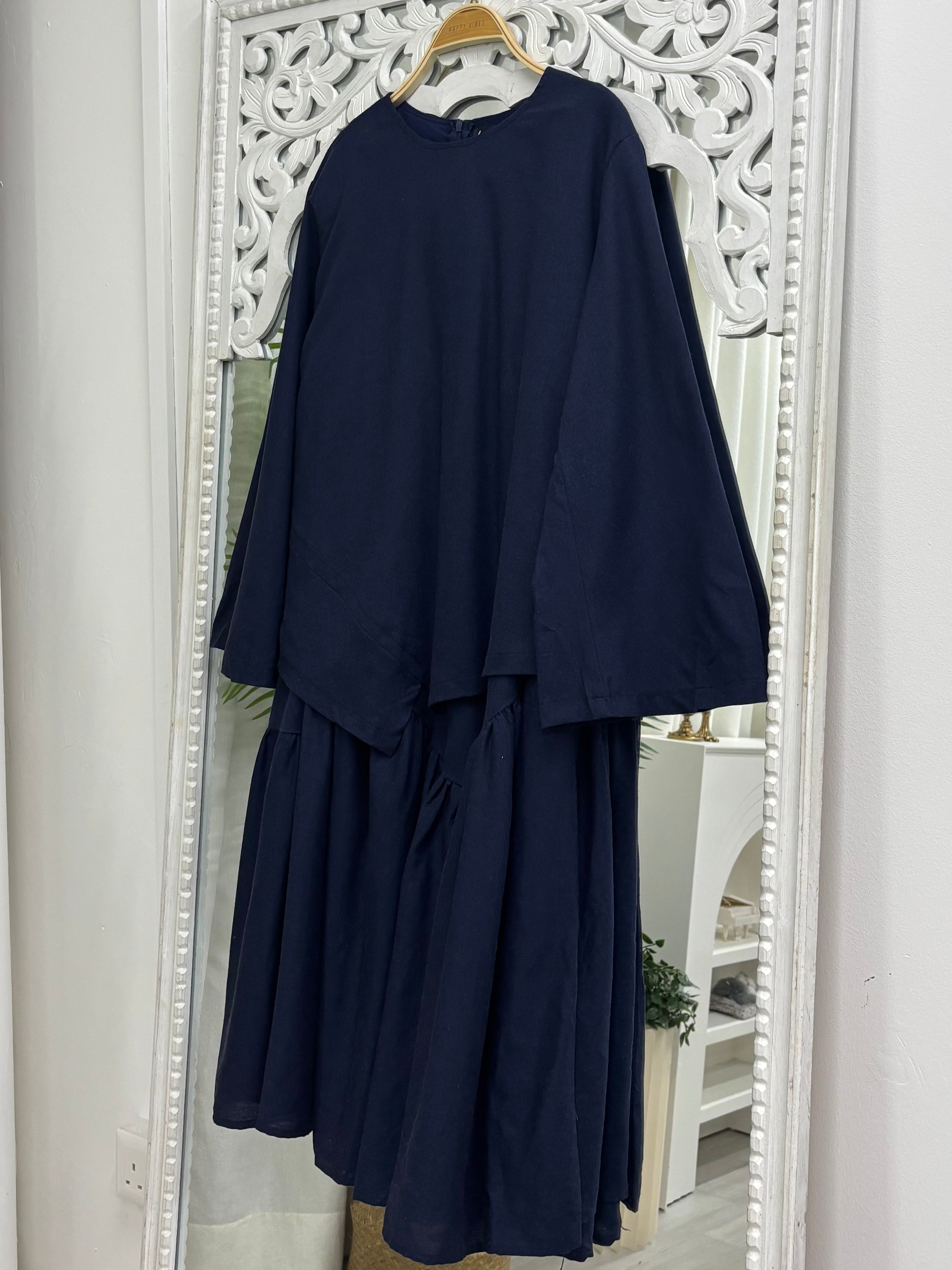 Muse Corset Skirt Set Linen Version