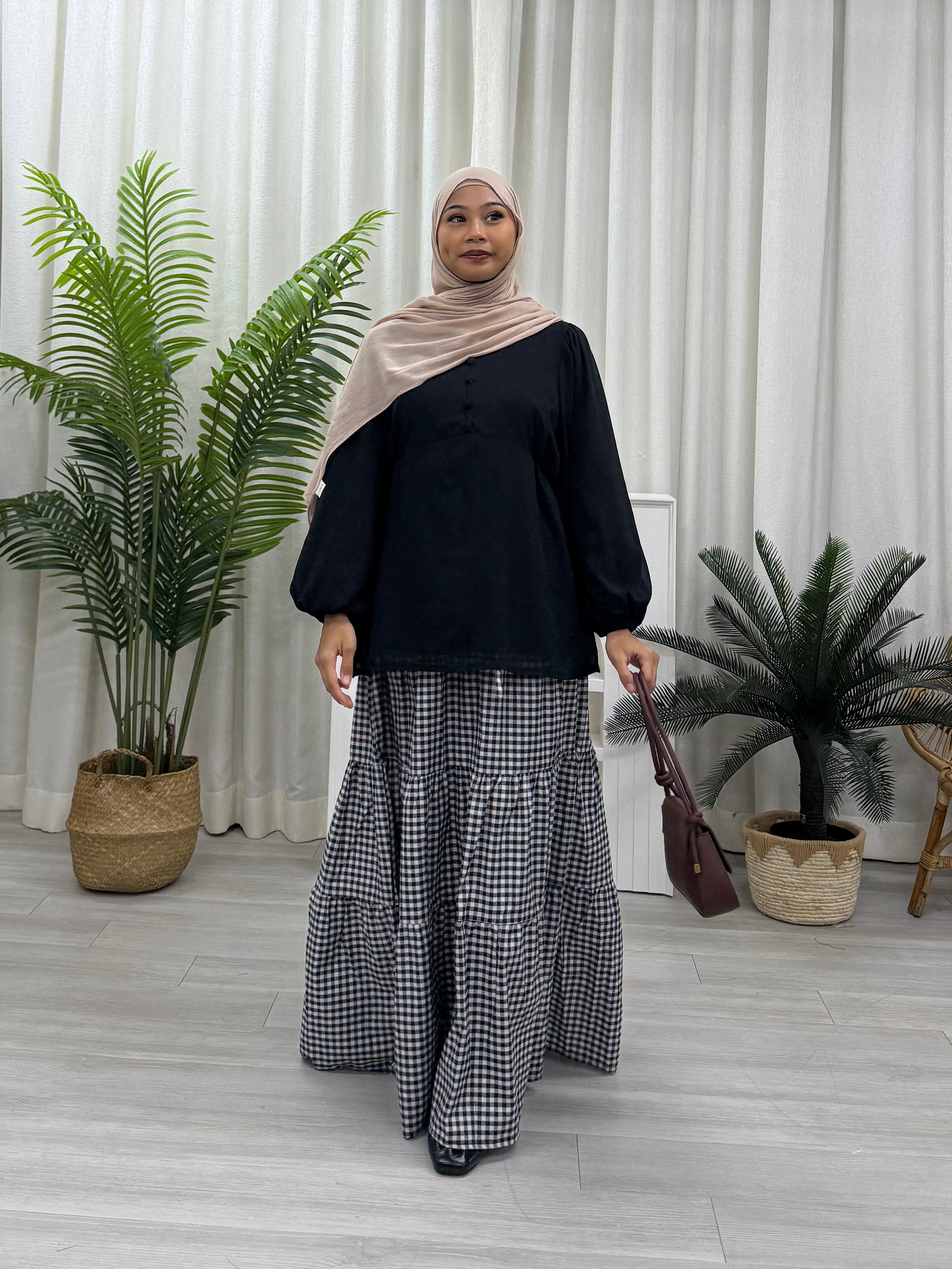 Arabella Flare Peplum Top