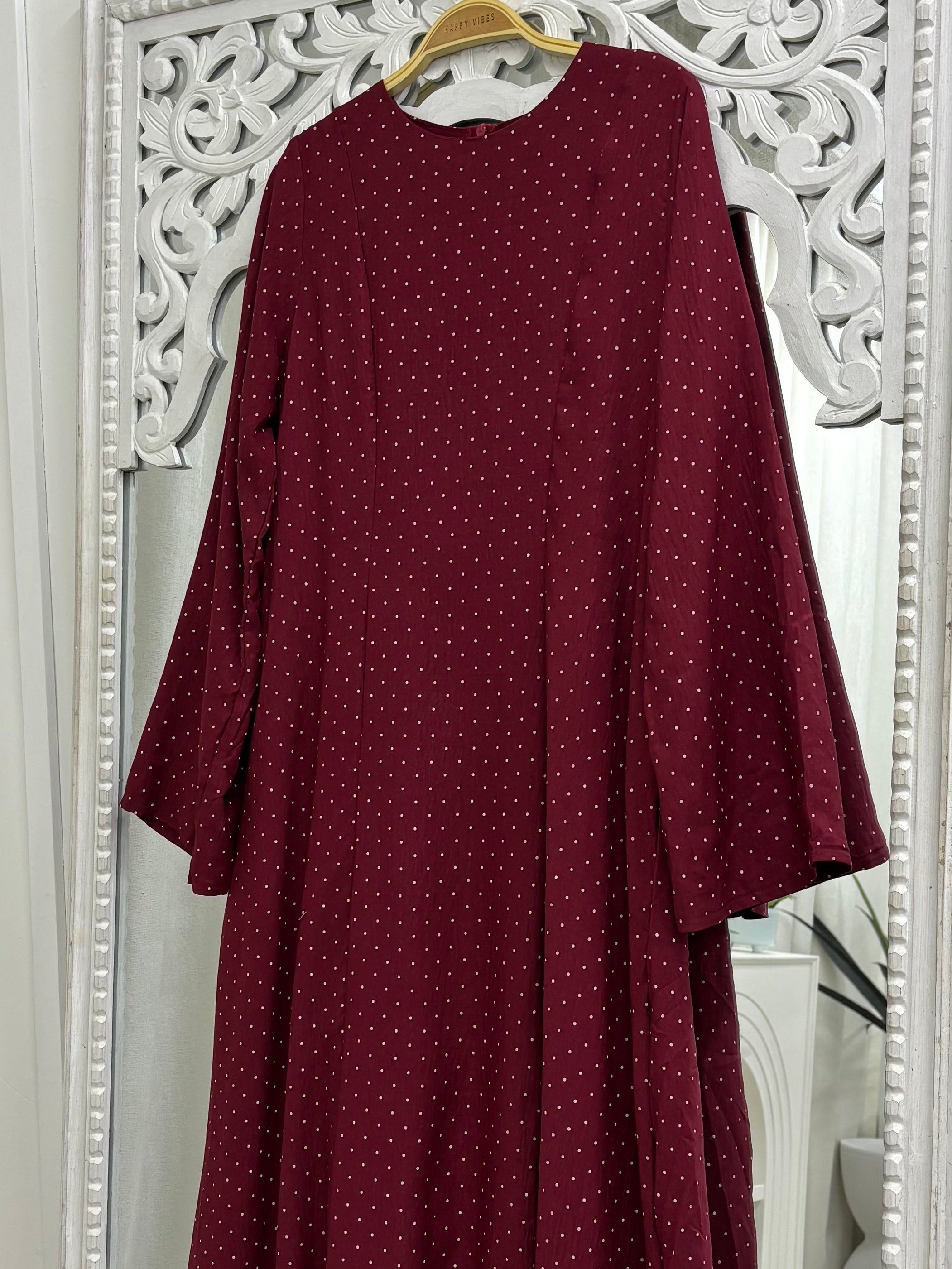 Solenne Corset Dress - Dots