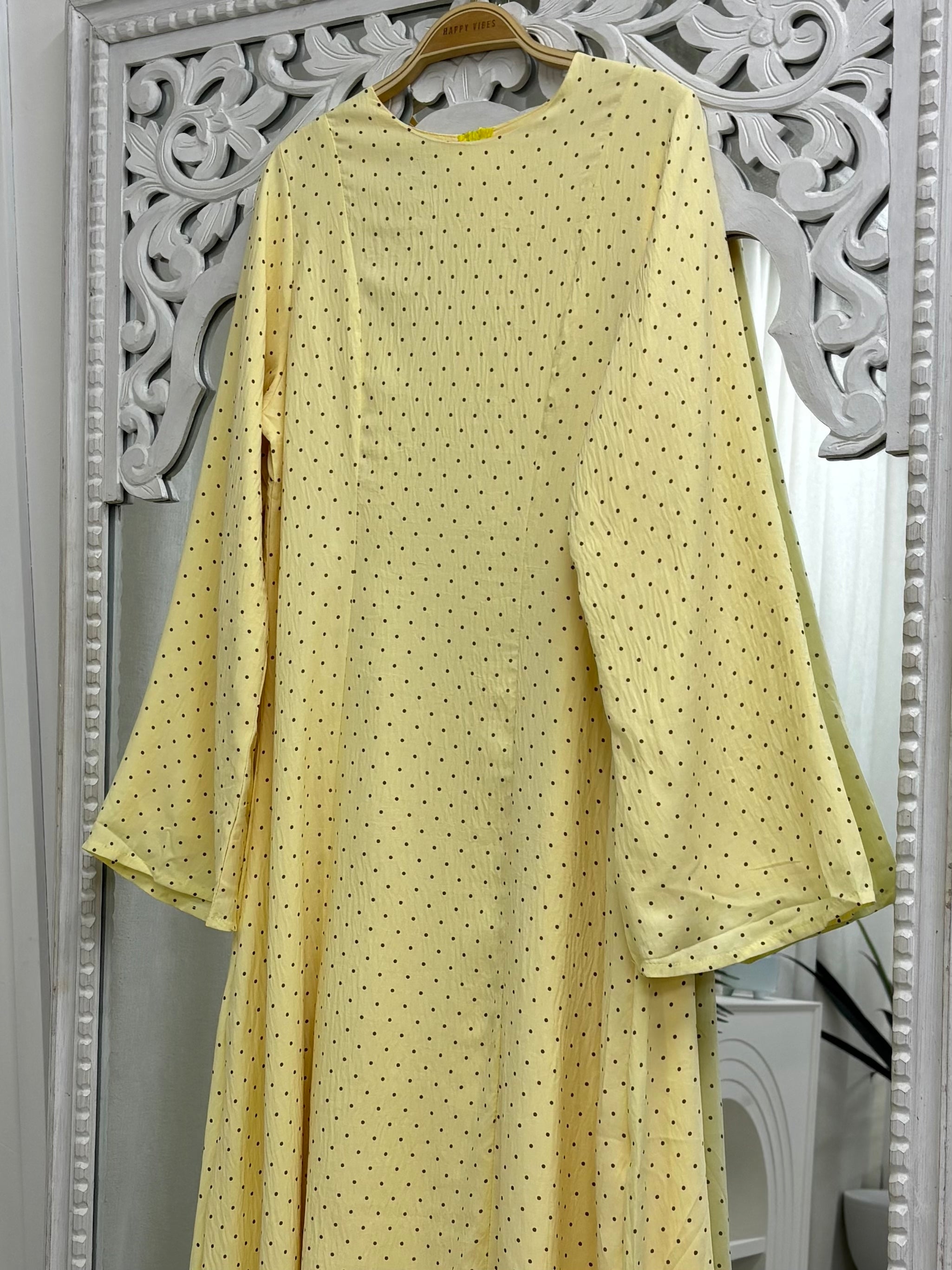 Solenne Corset Dress - Dots