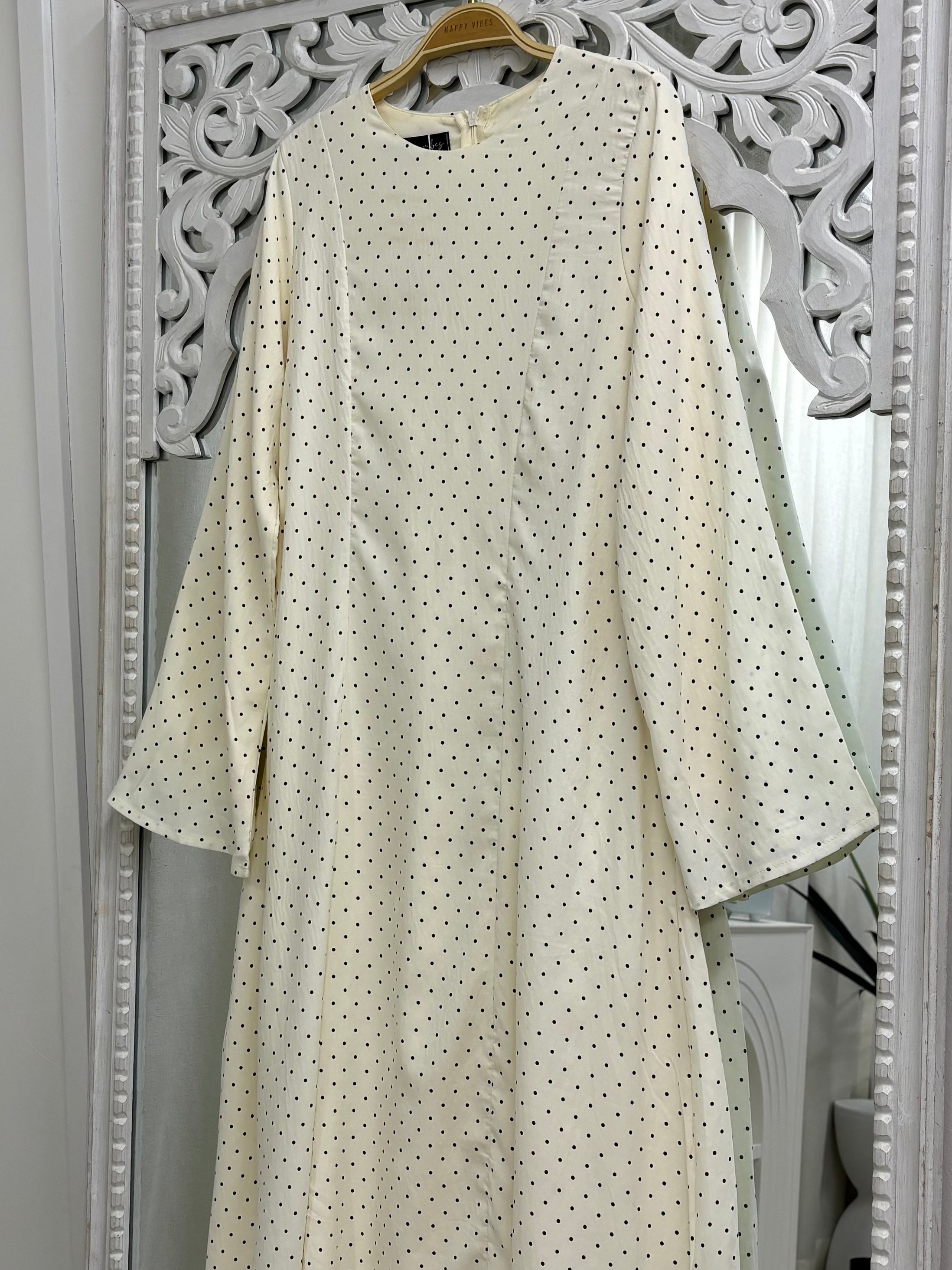 Solenne Corset Dress - Dots