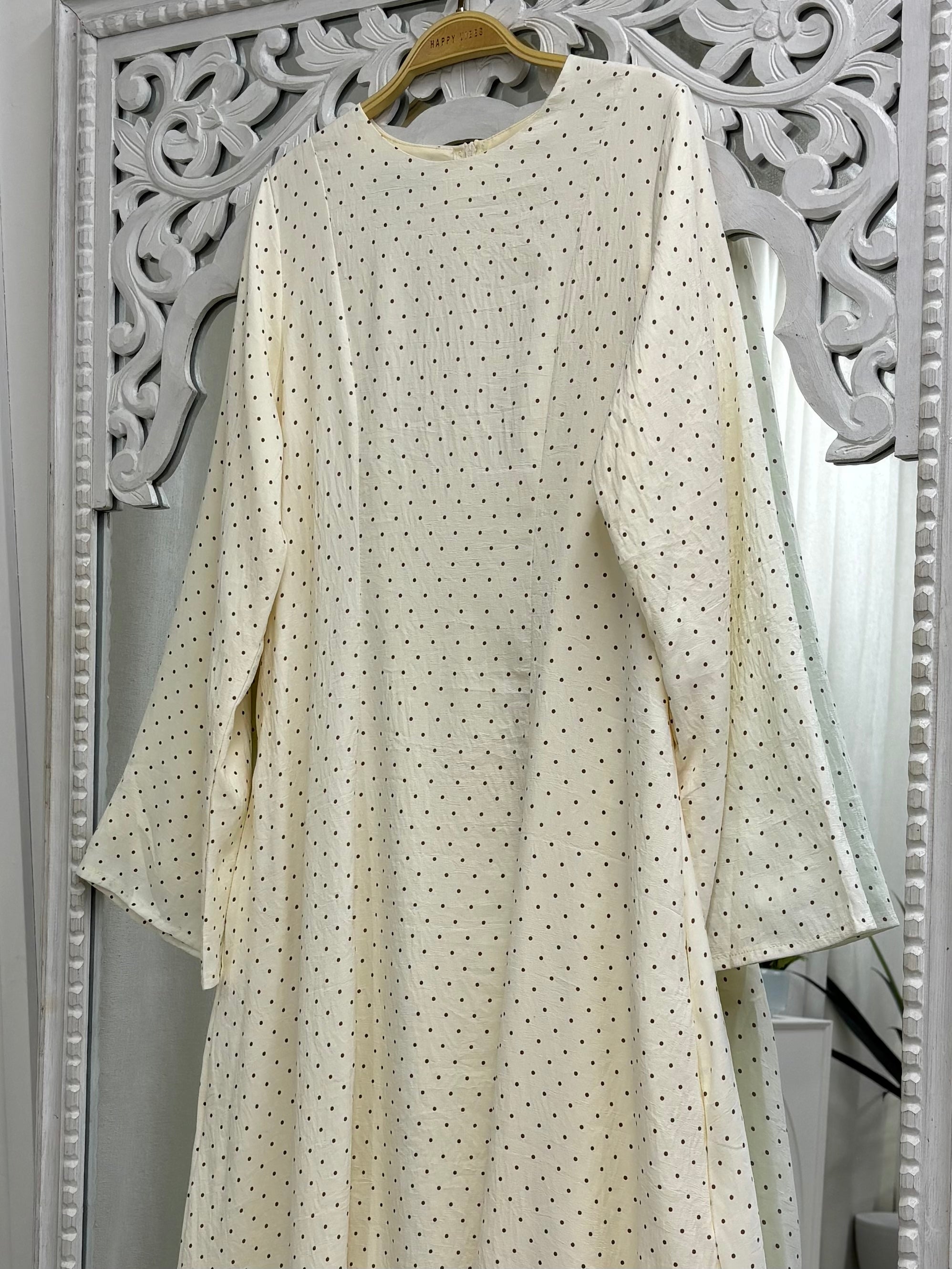 Solenne Corset Dress - Dots