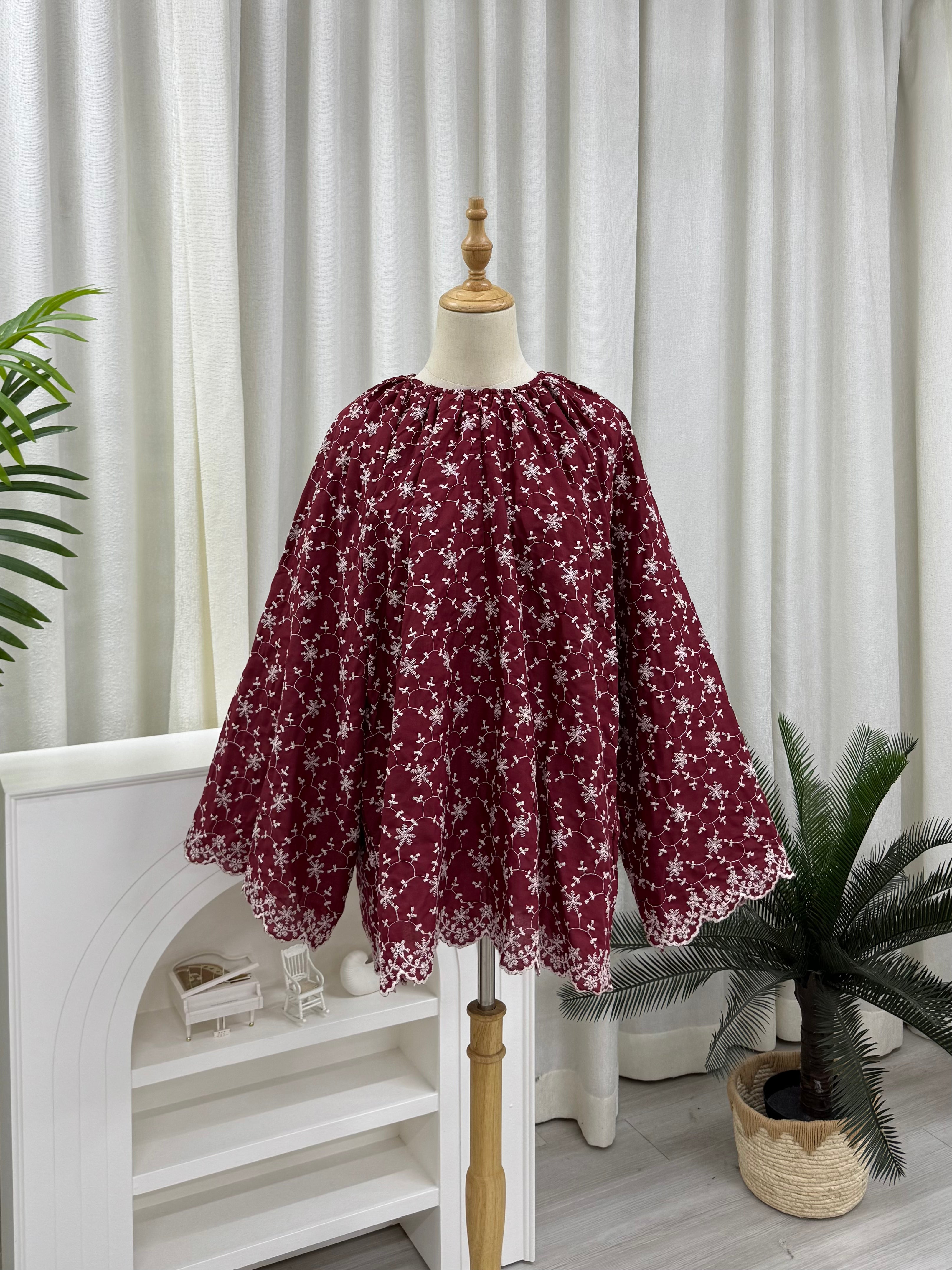 Sculpted Scallop Top - Mirelle