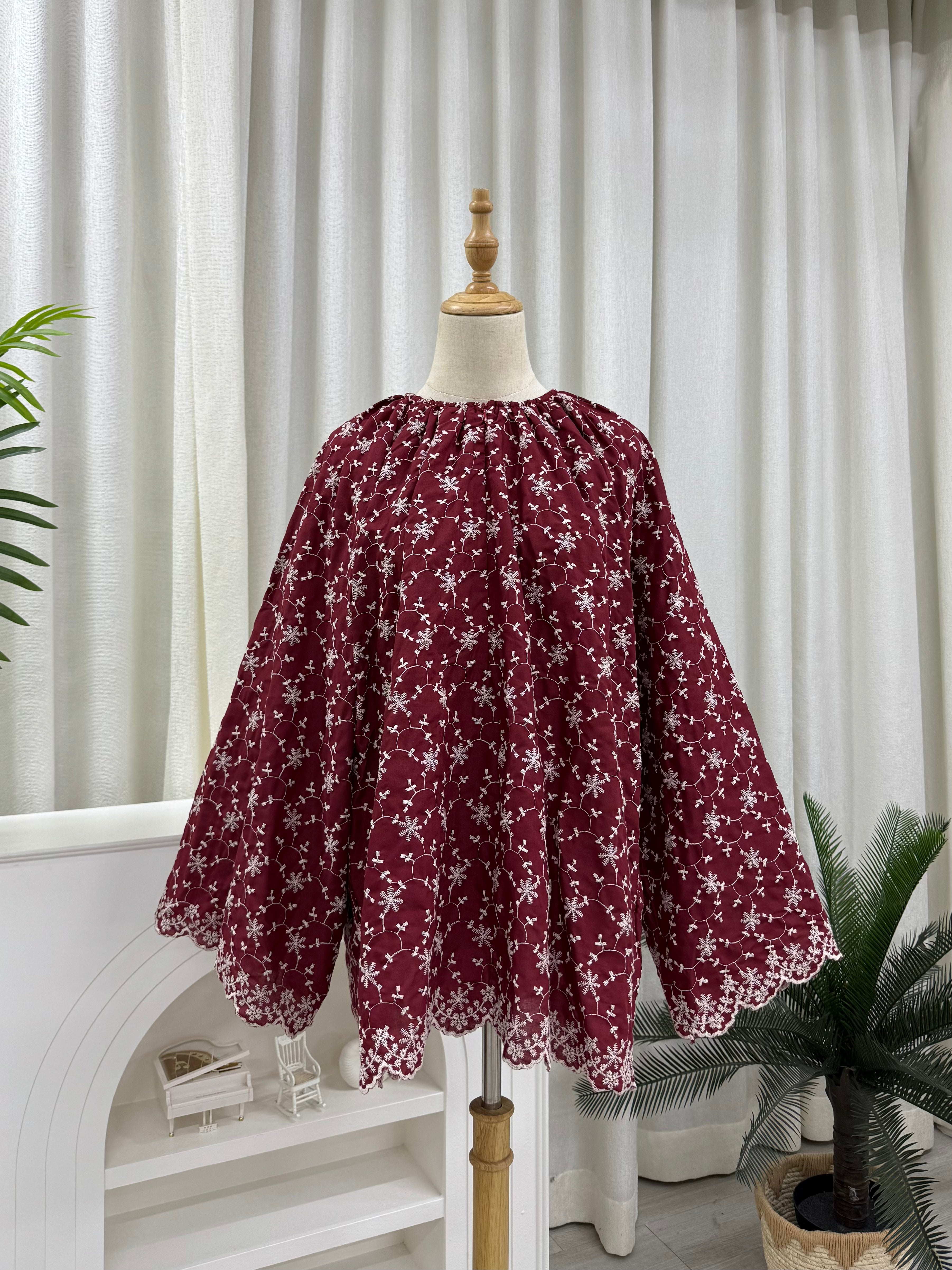 Sculpted Scallop Top - Mirelle