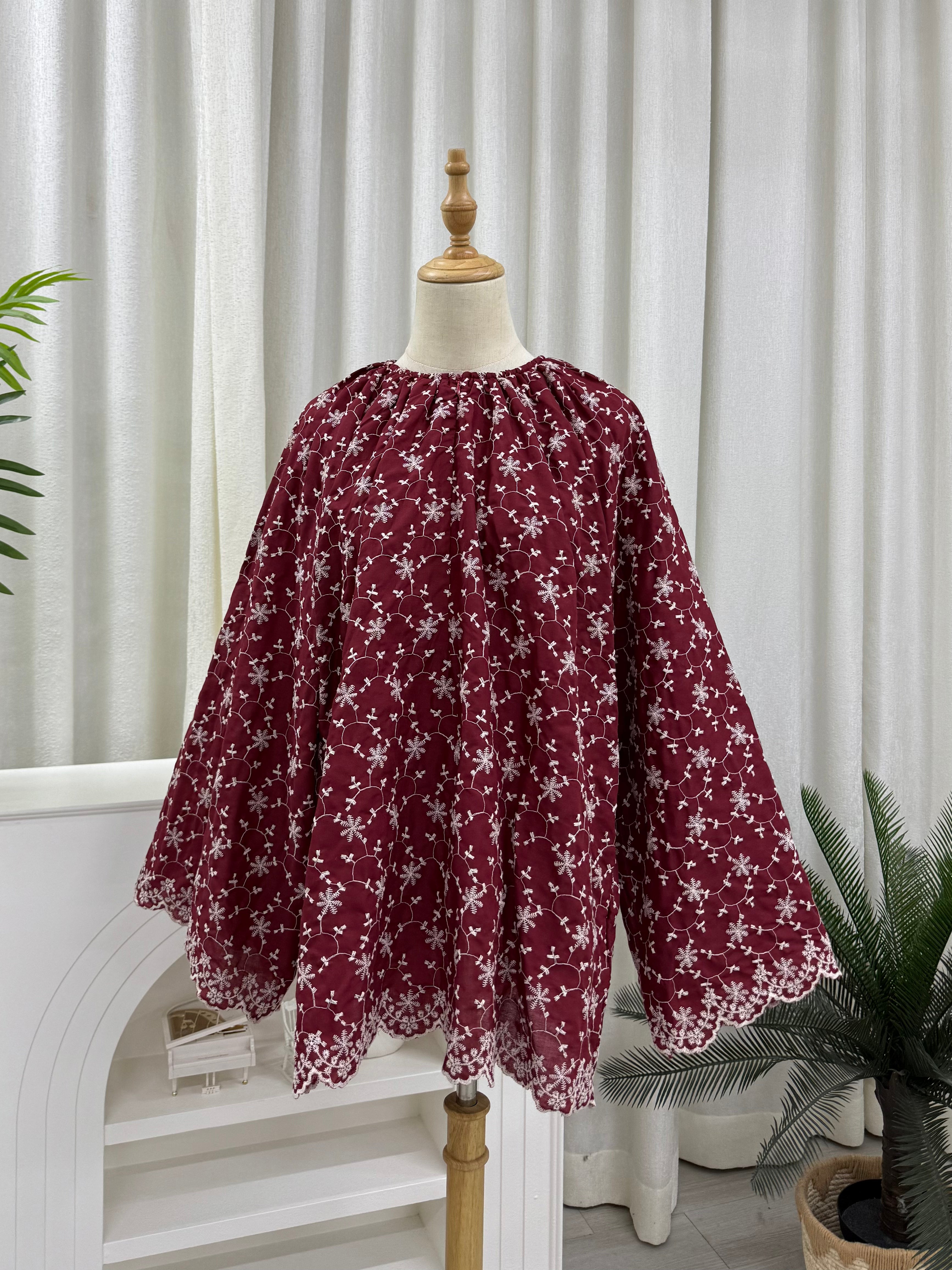 Sculpted Scallop Top - Mirelle
