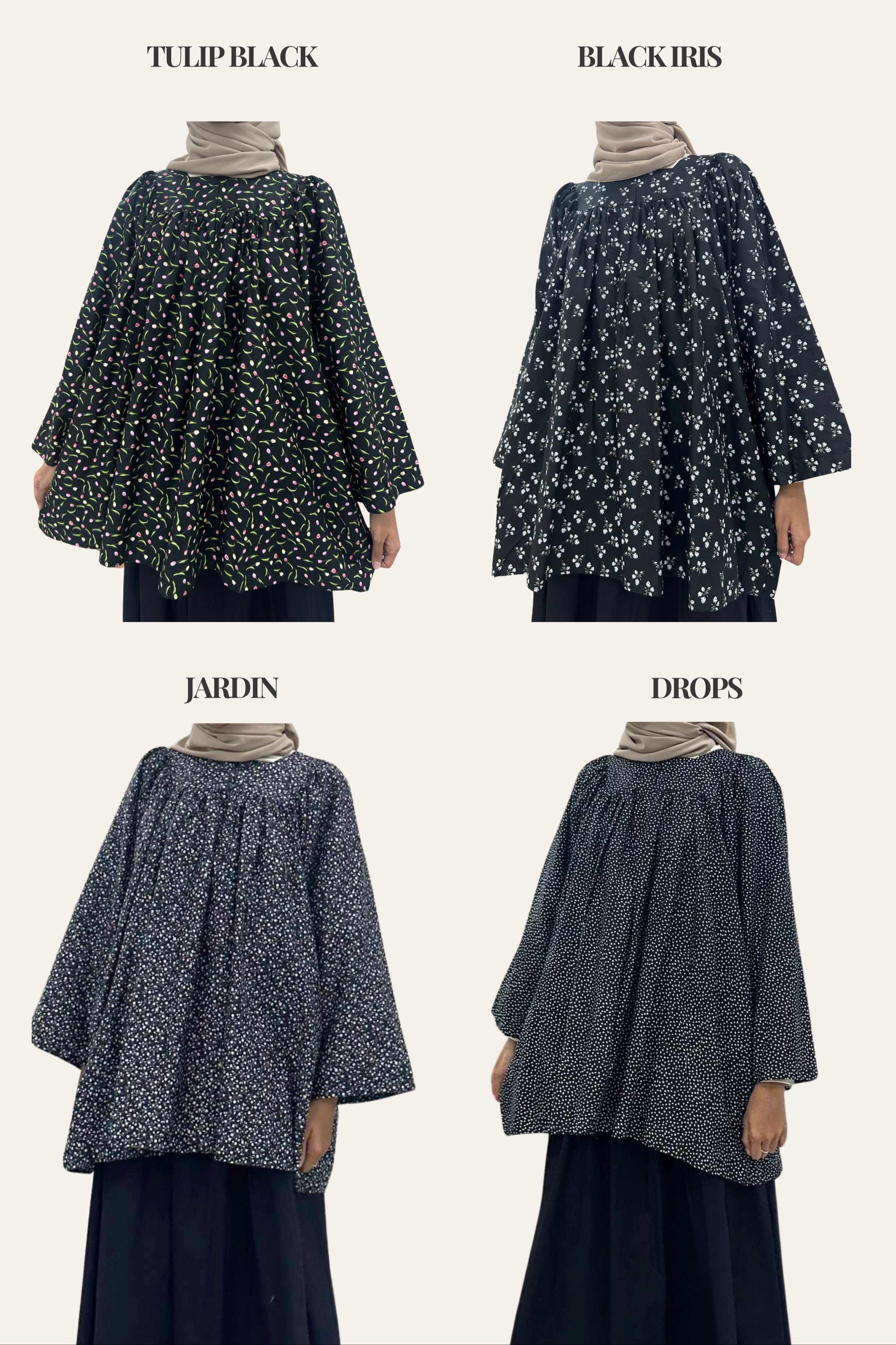 Cotton Sq Blouse Lineup