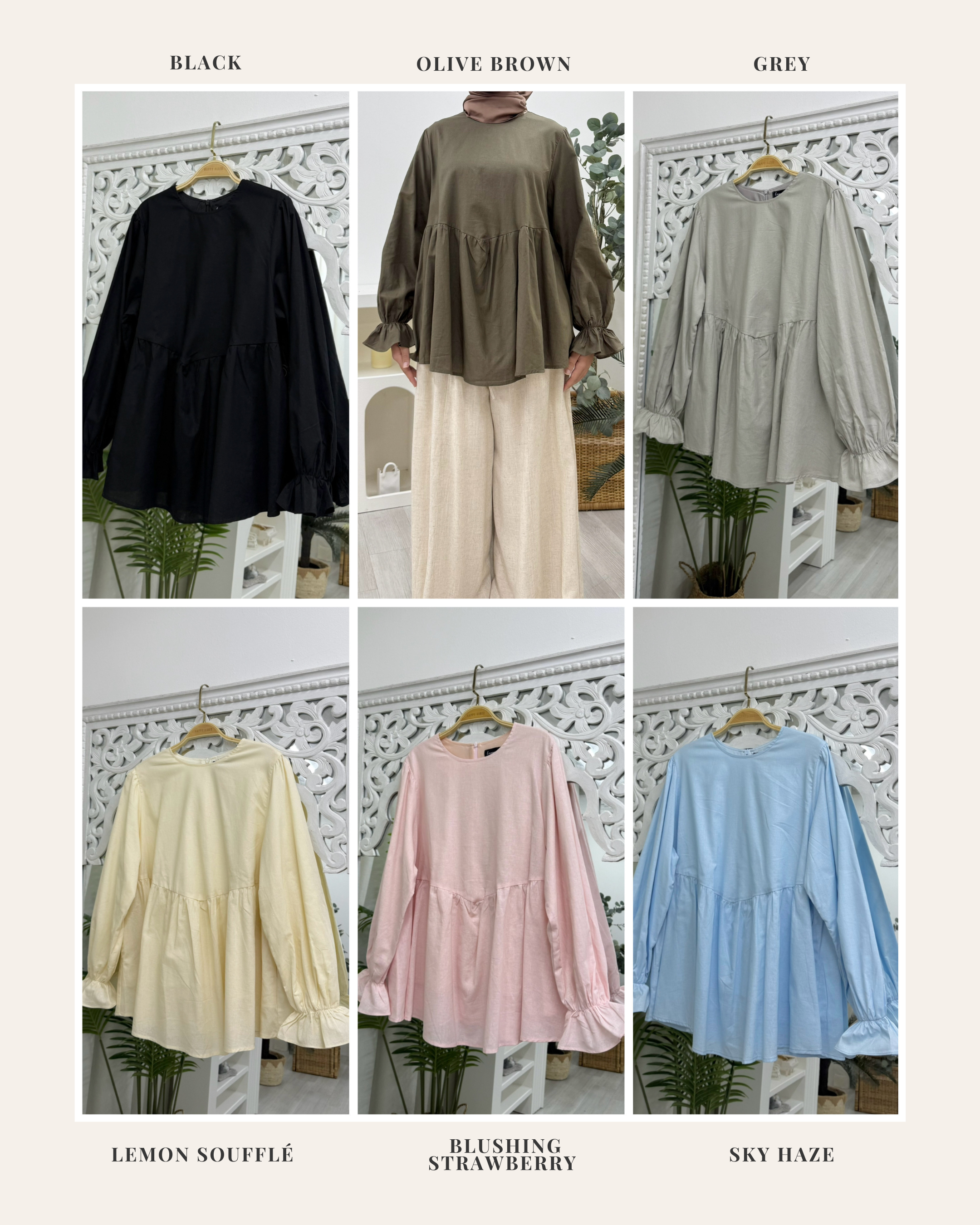 Dreamscape Babydoll Peplum HV Label