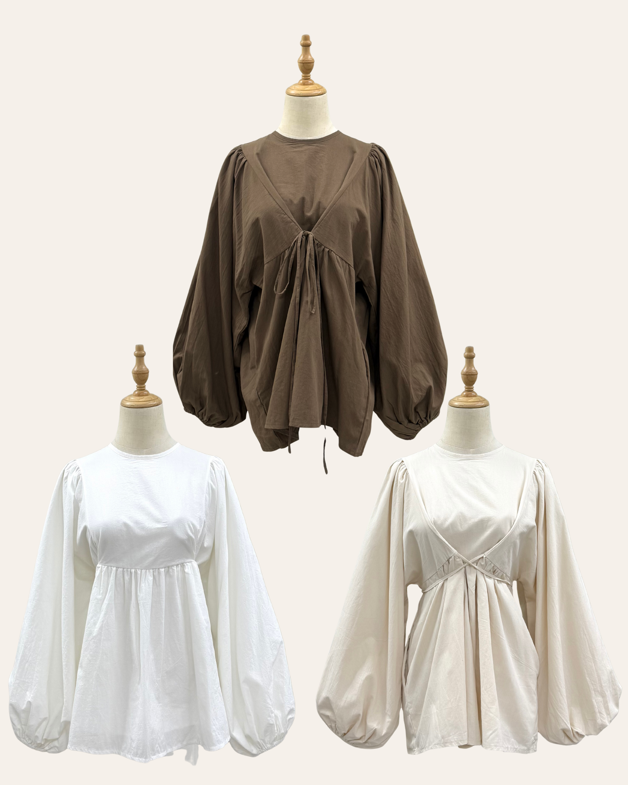 Faye Tie Blouse HV Label Bestseller