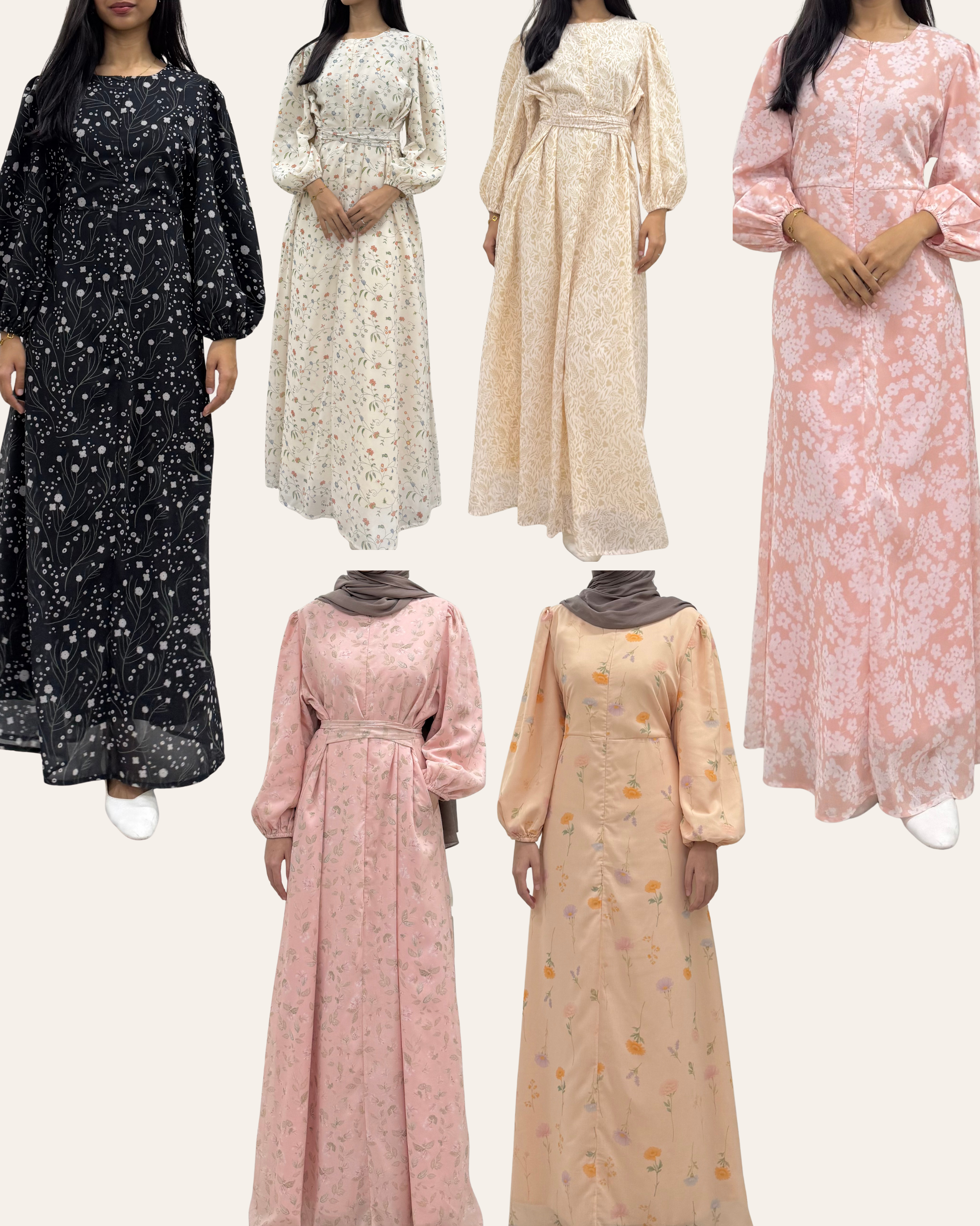 Luxe Printed Elegant Dress