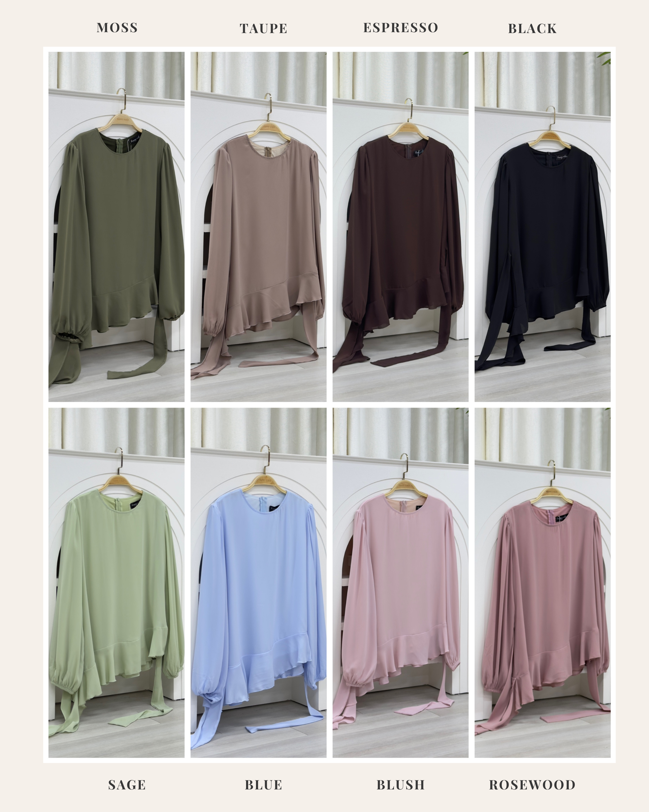 Gabriela Ruffles Top HV Label