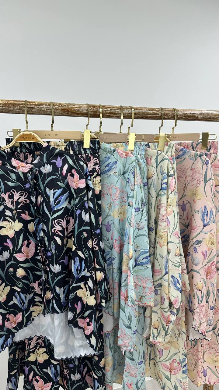 Tulip Garden Skirt Set Co-ord