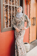 Load image into Gallery viewer, Mermaid Batik Dress - Muted
