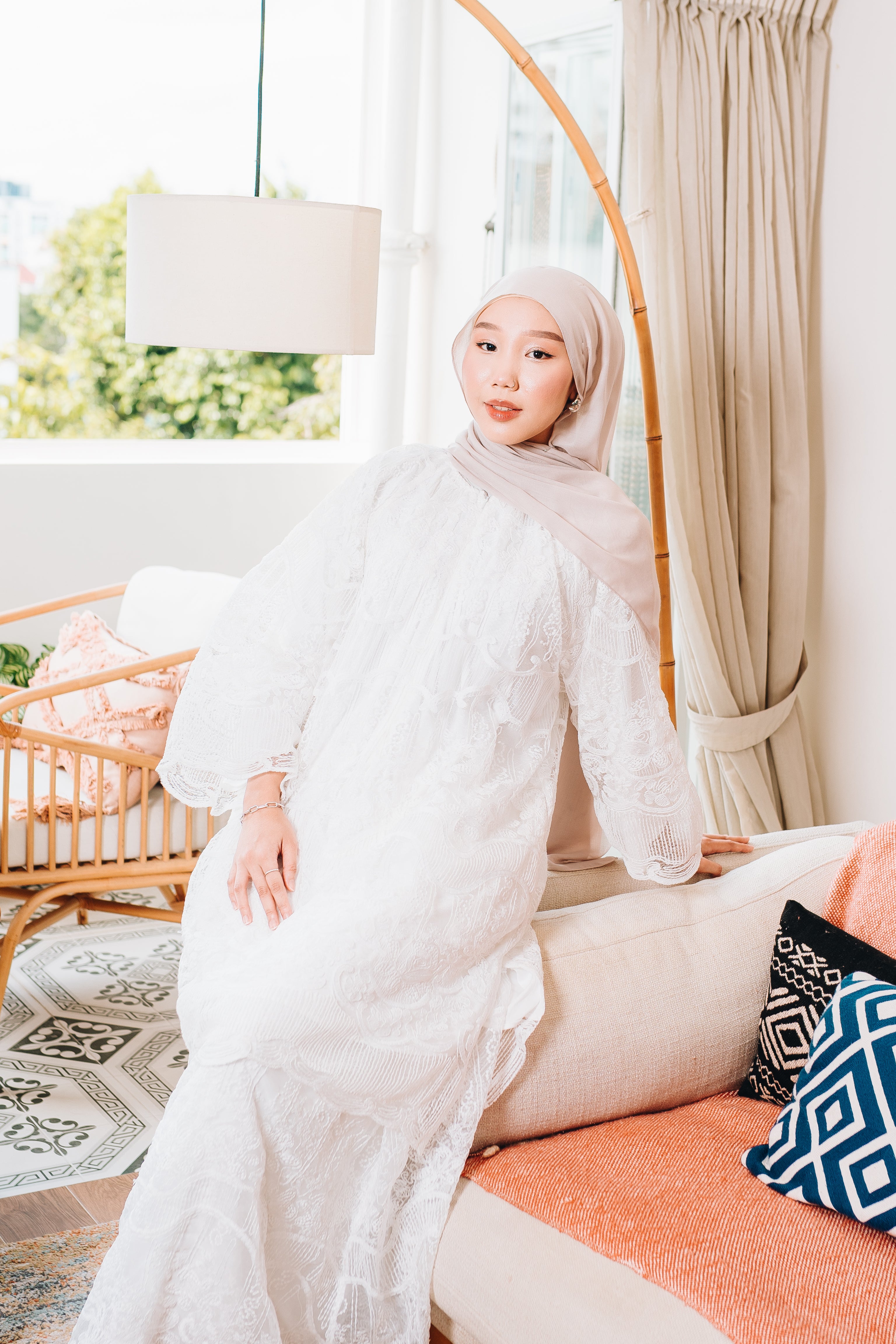 Celestia Organza Skirt Set