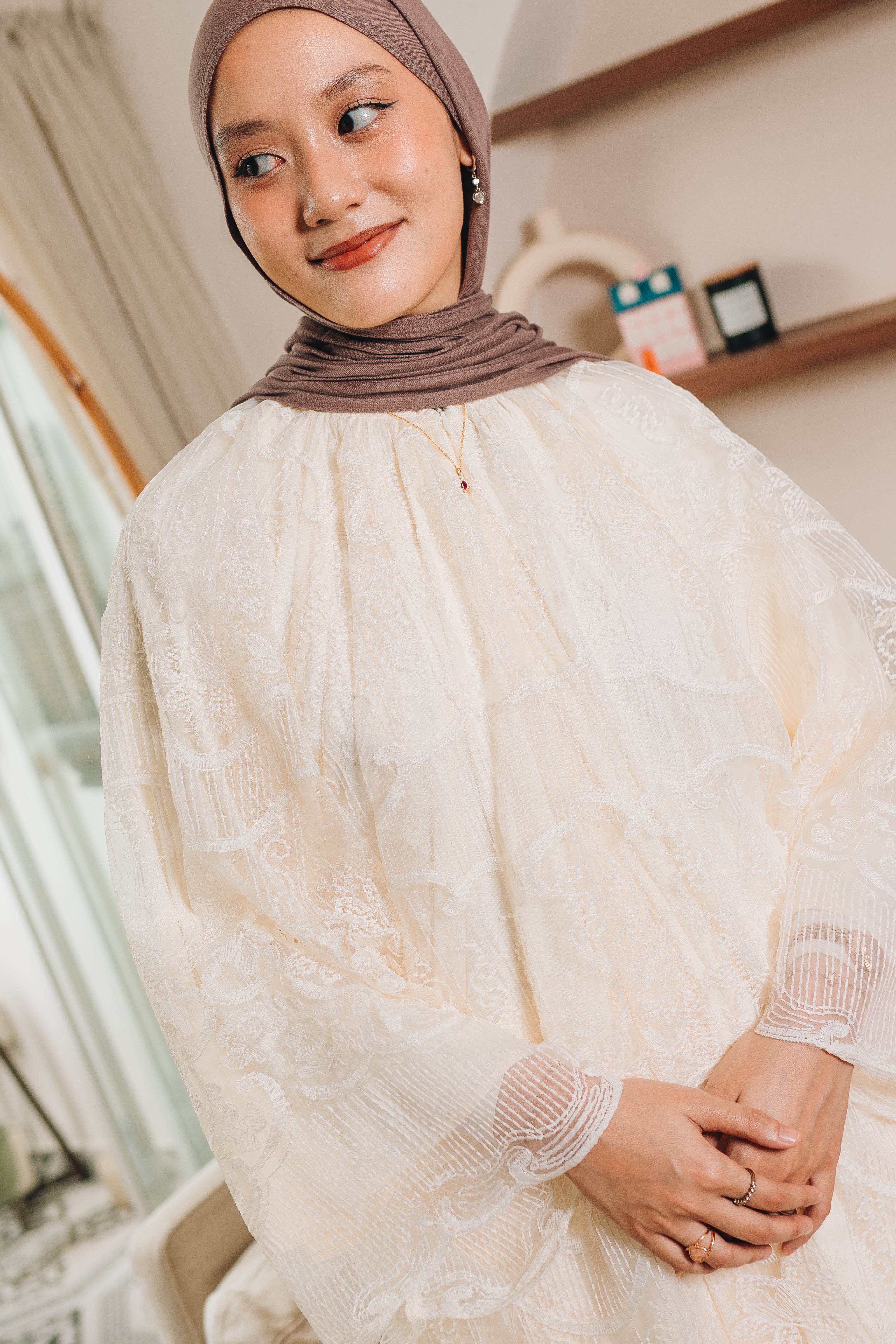 Celestia Organza Skirt Set