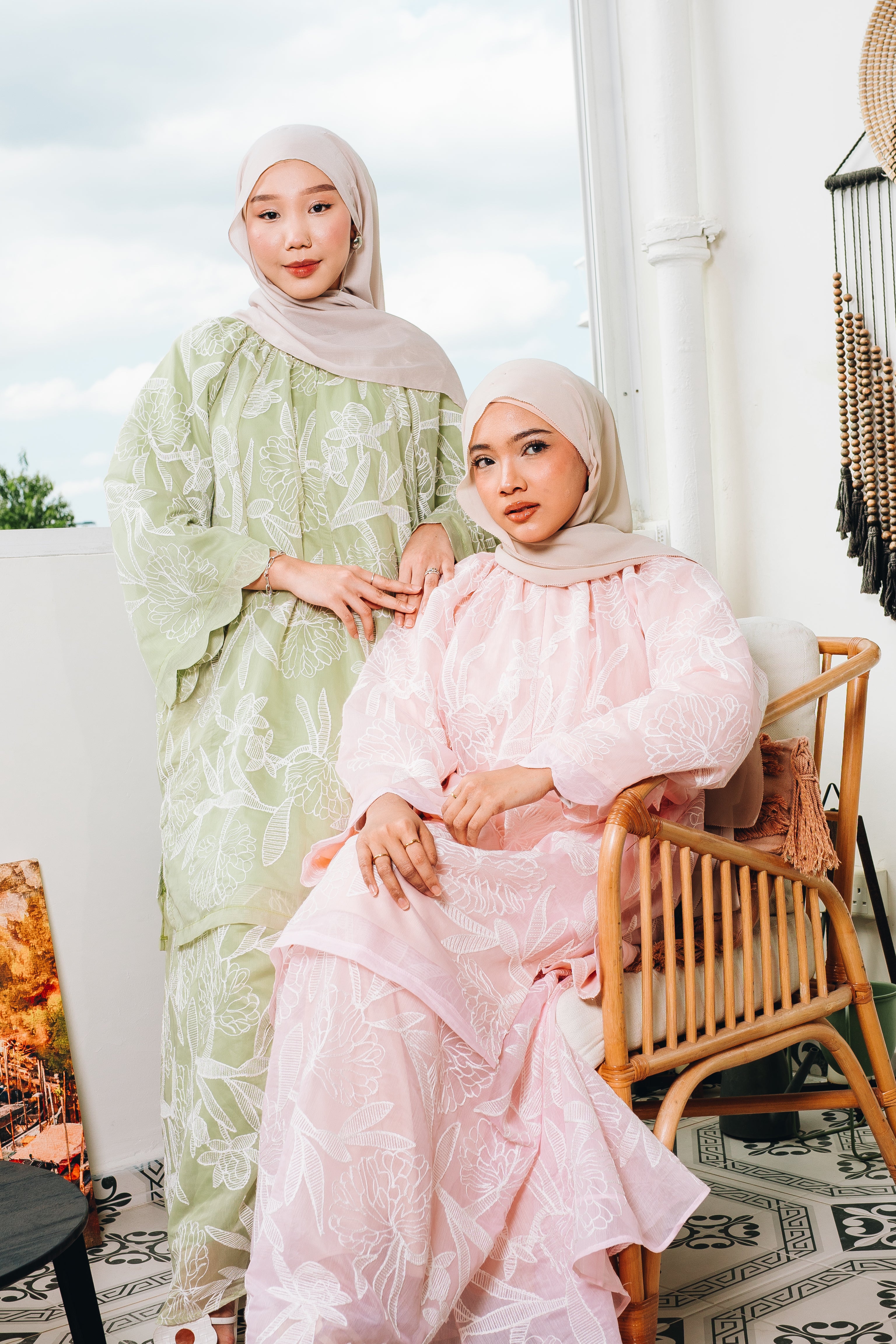 Fleur Organza Skirt Set