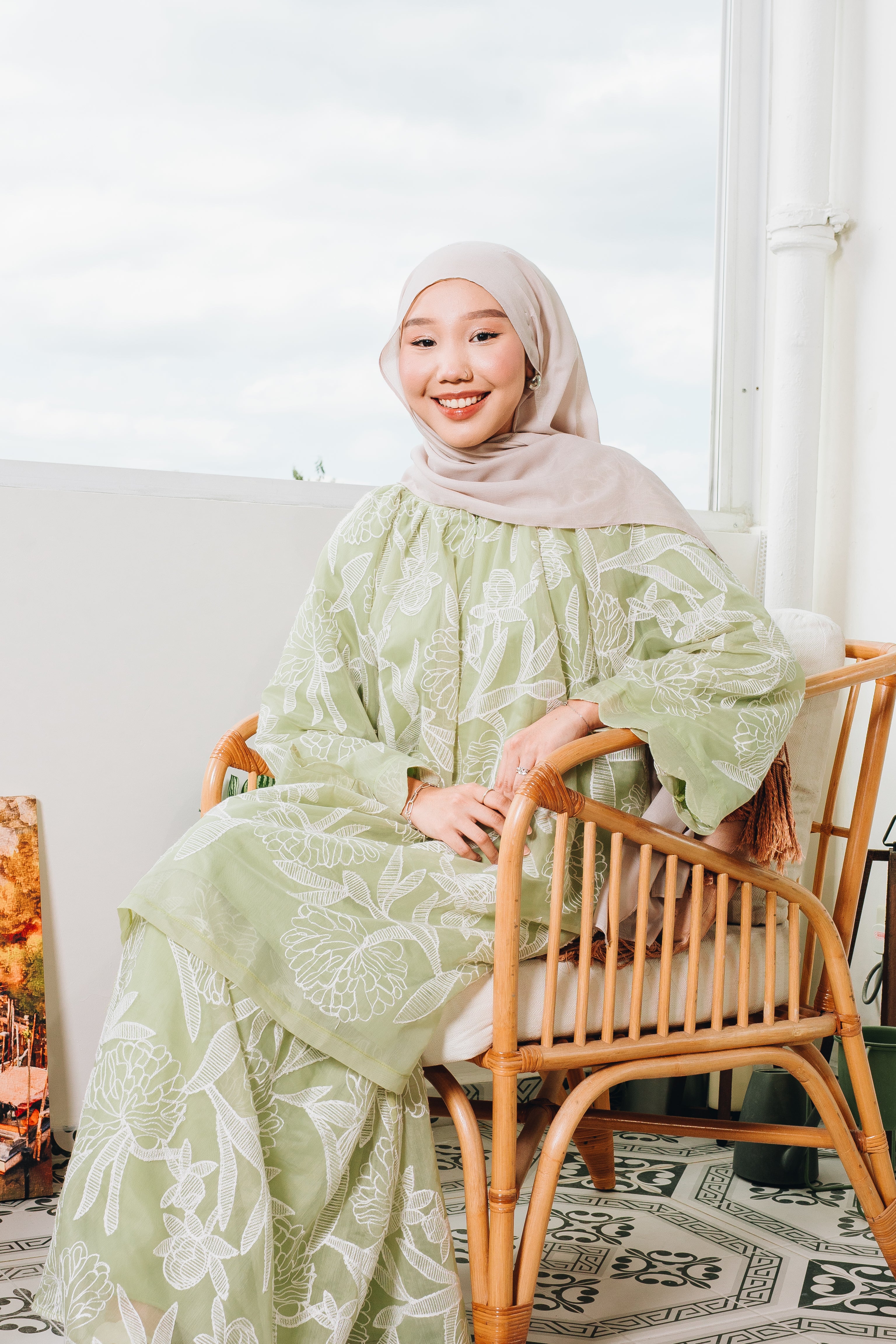 Fleur Organza Skirt Set