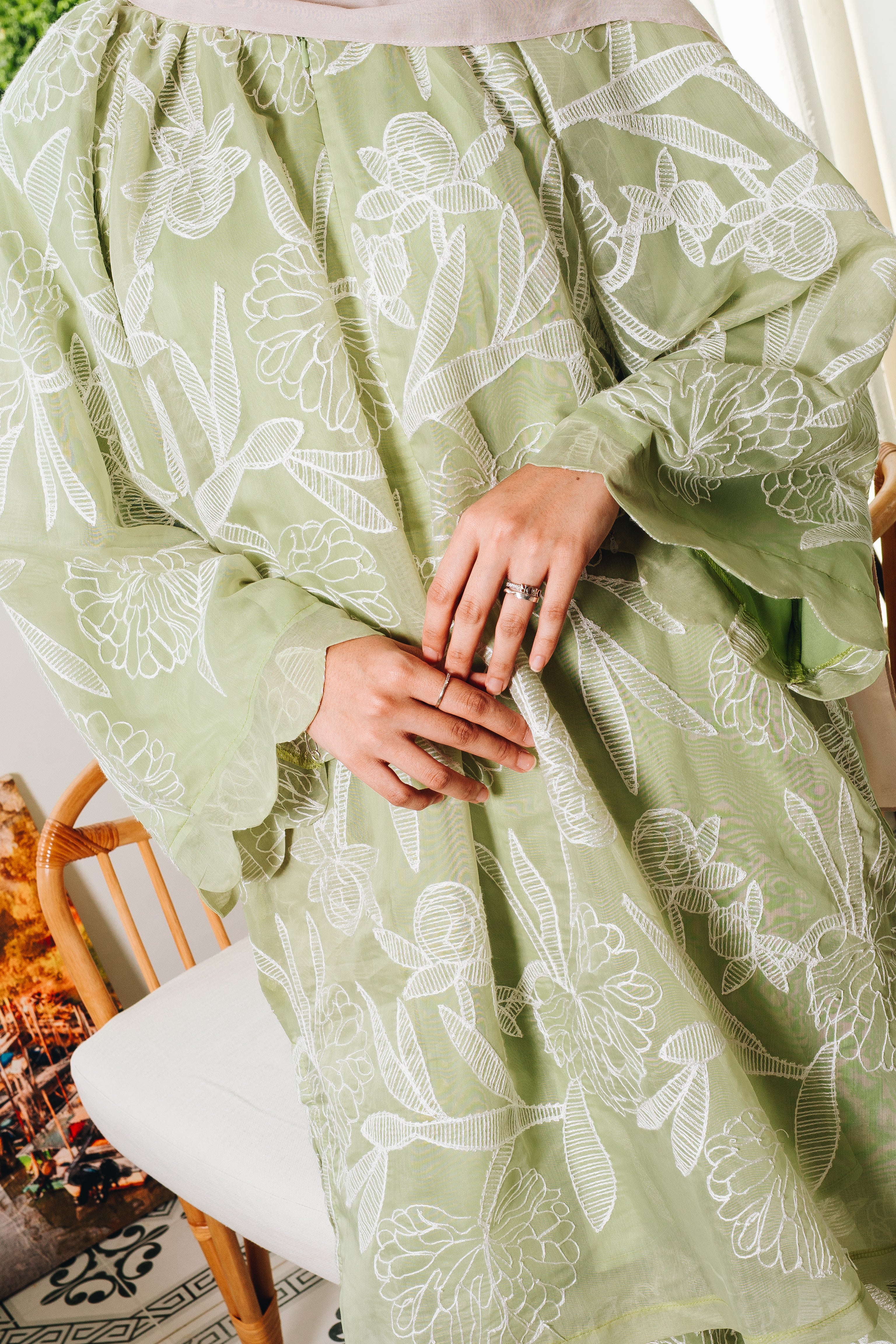 Fleur Organza Skirt Set