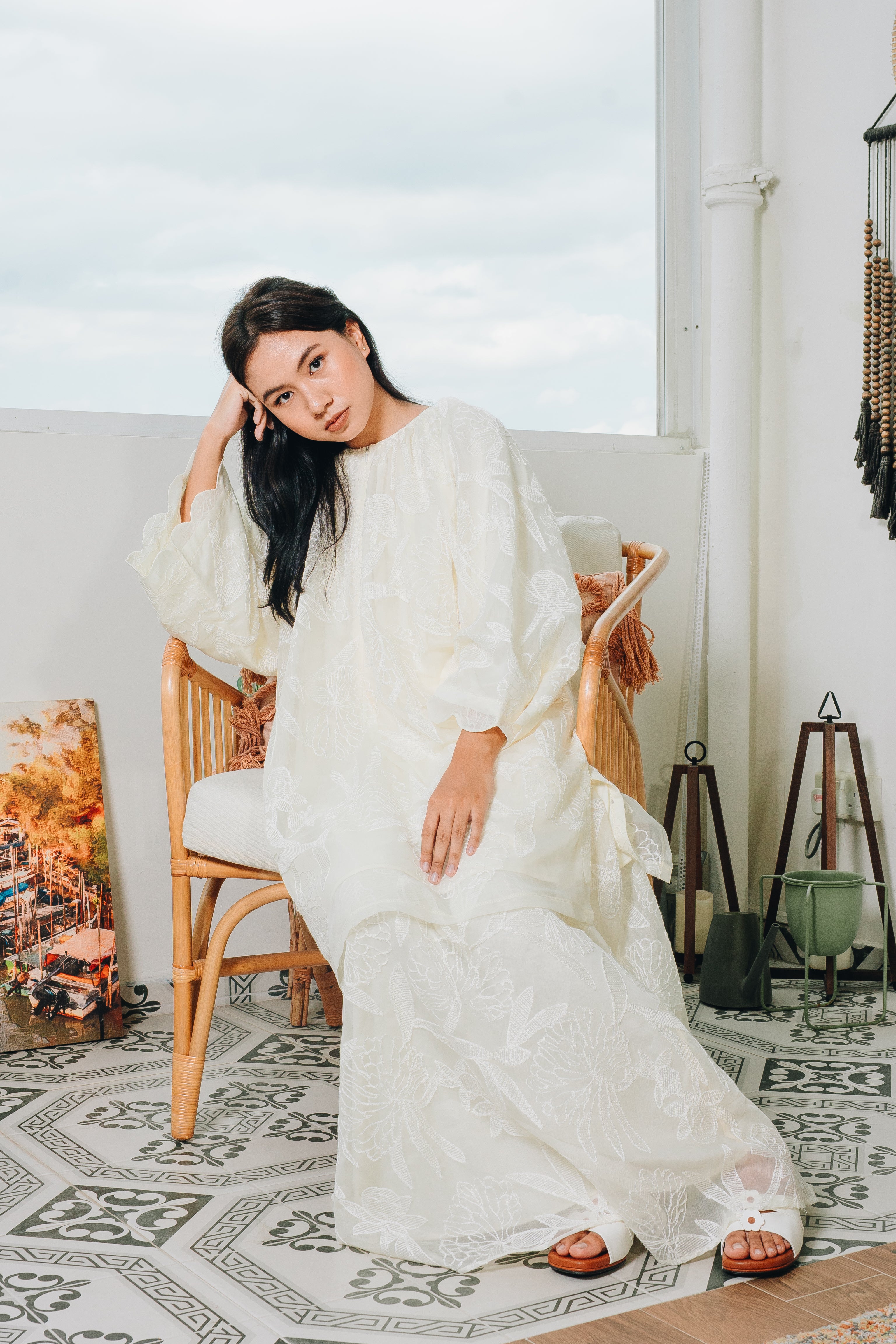 Fleur Organza Skirt Set