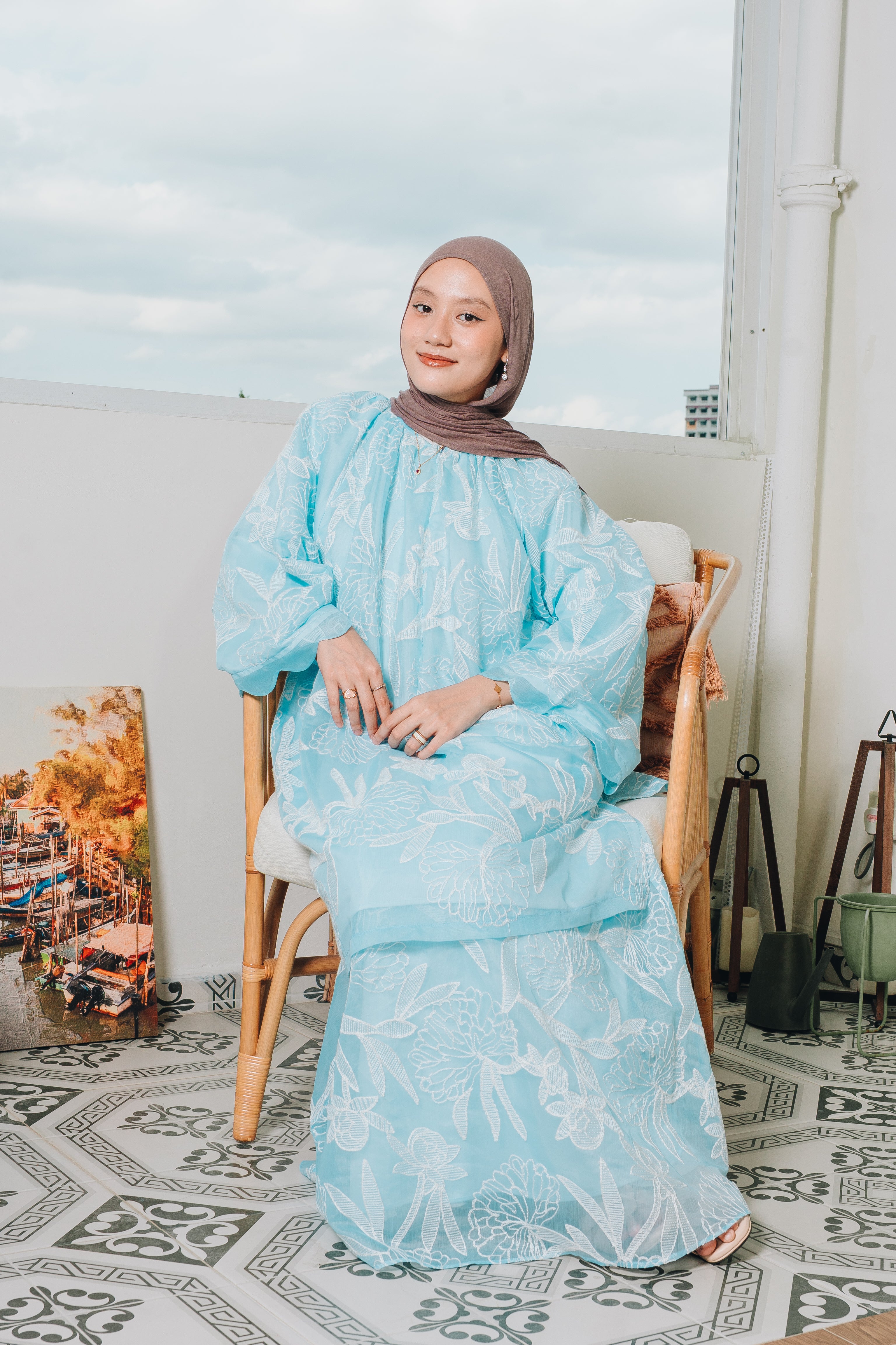 Fleur Organza Skirt Set