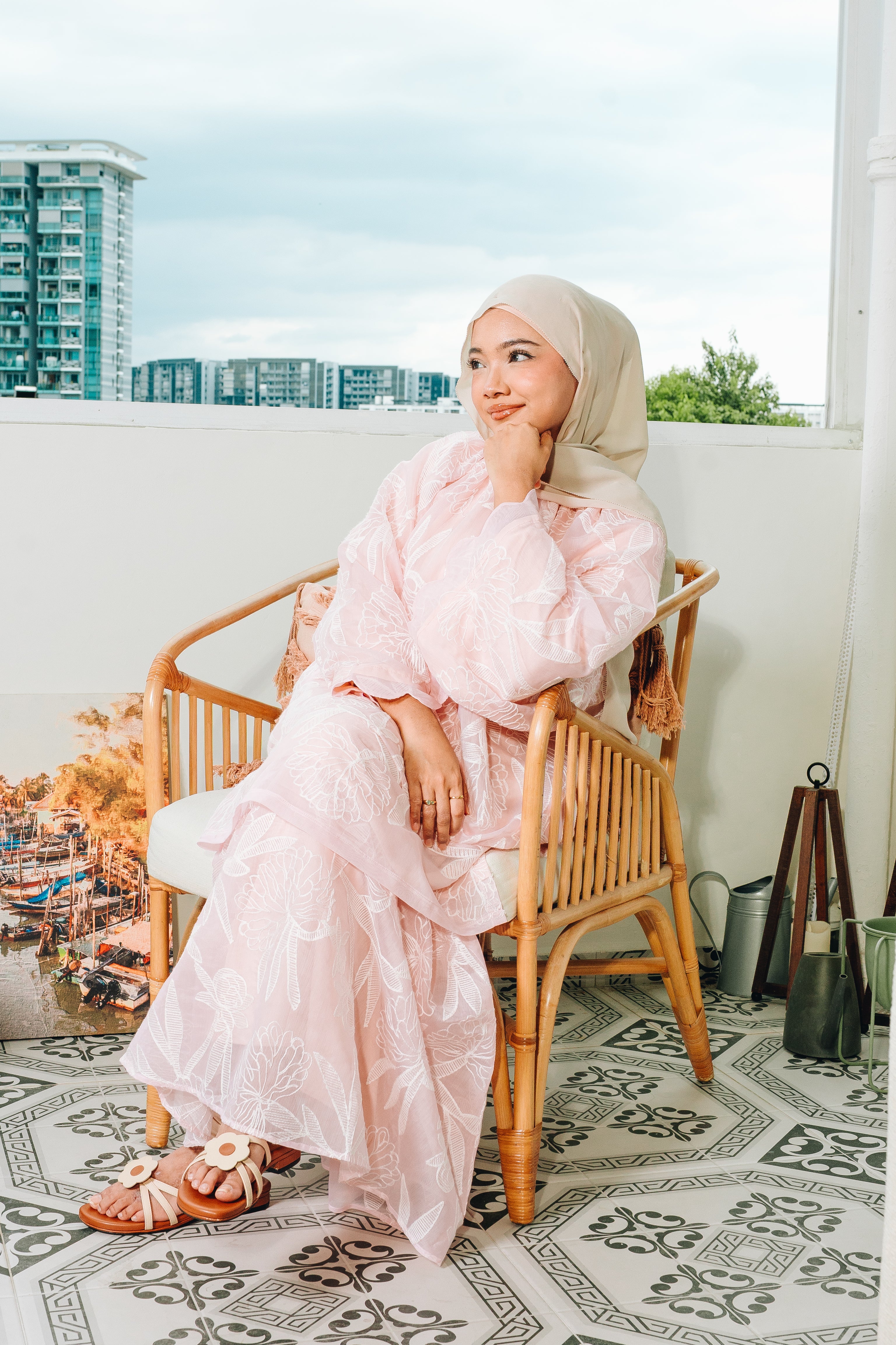 Fleur Organza Skirt Set