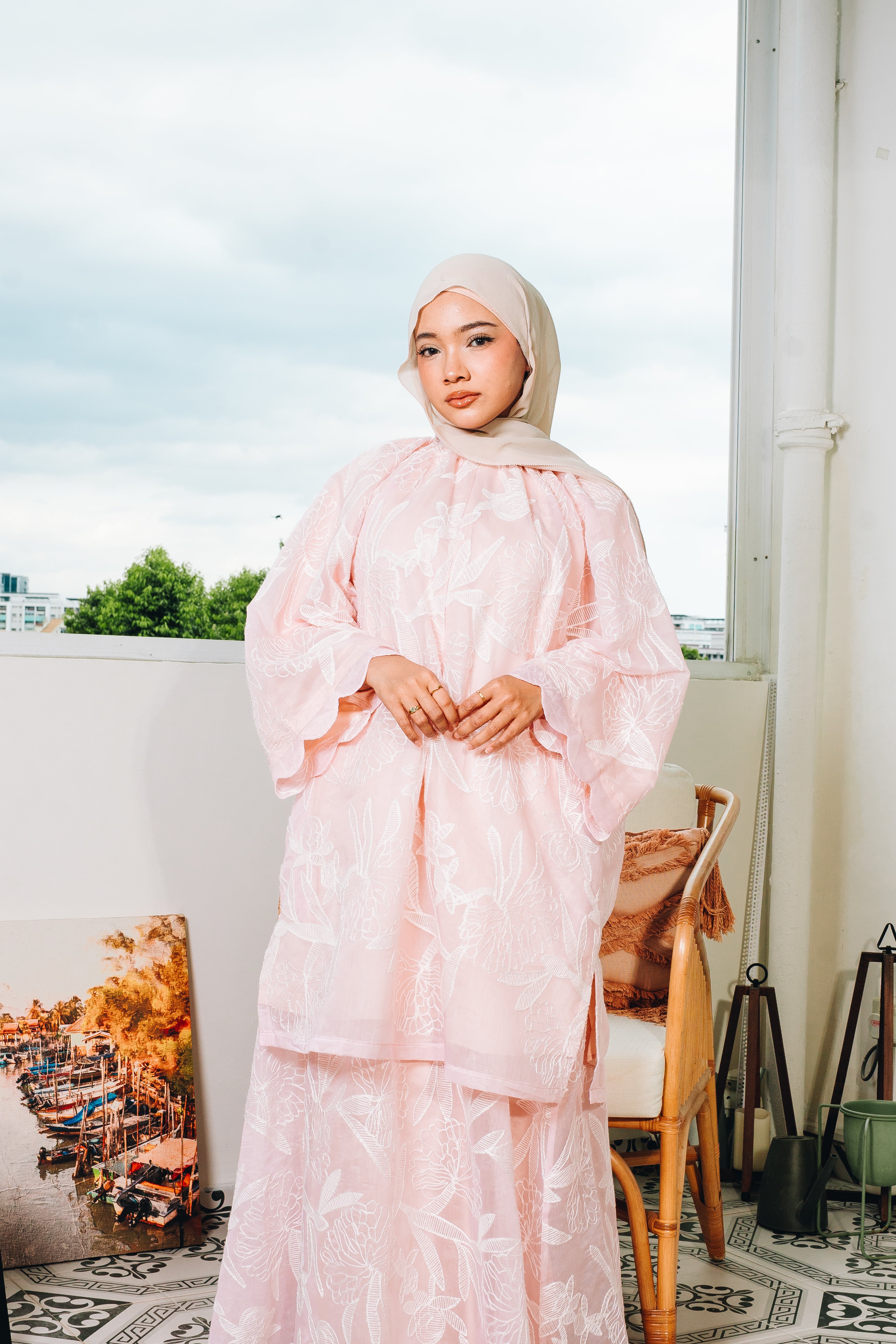 Fleur Organza Skirt Set