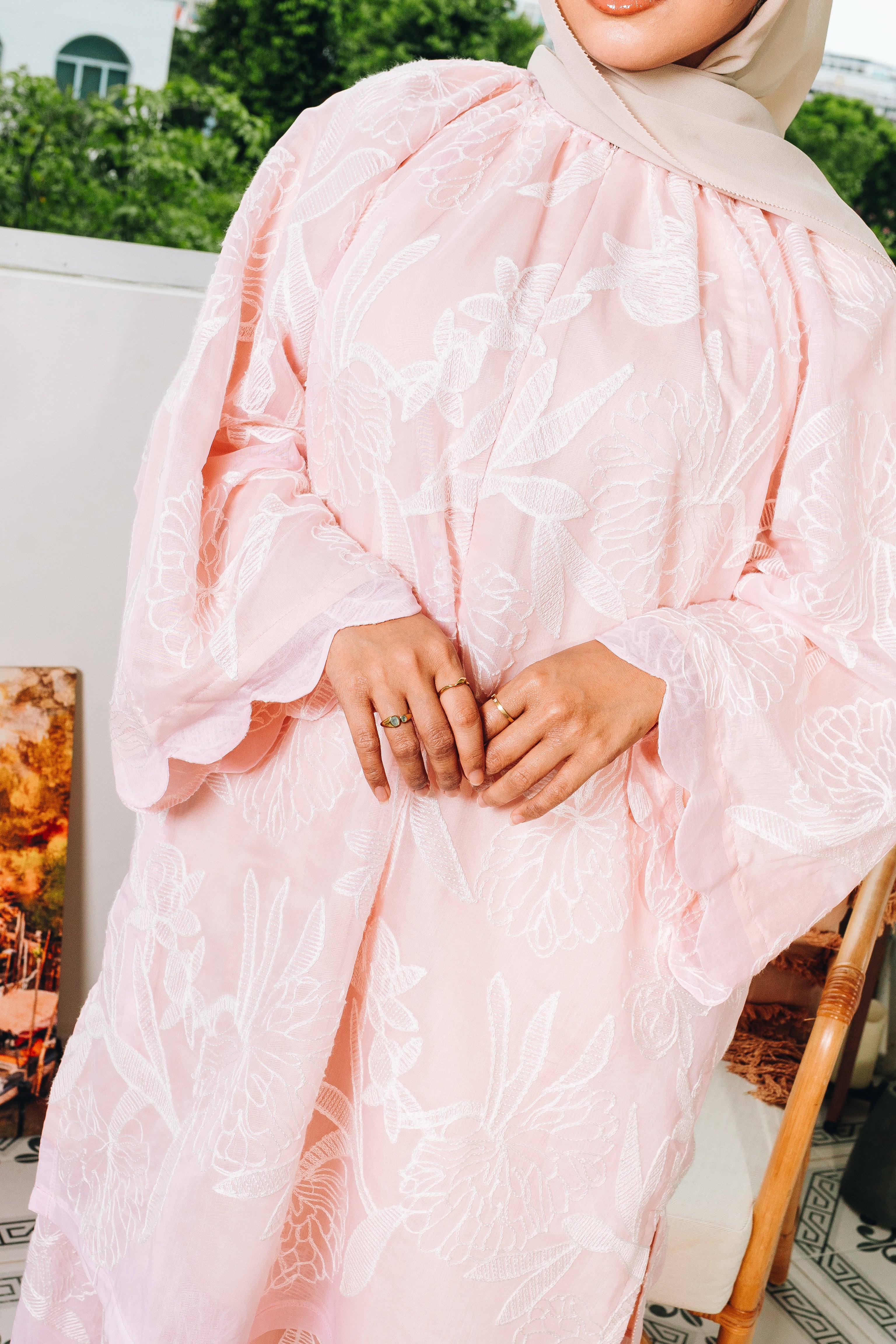 Fleur Organza Skirt Set