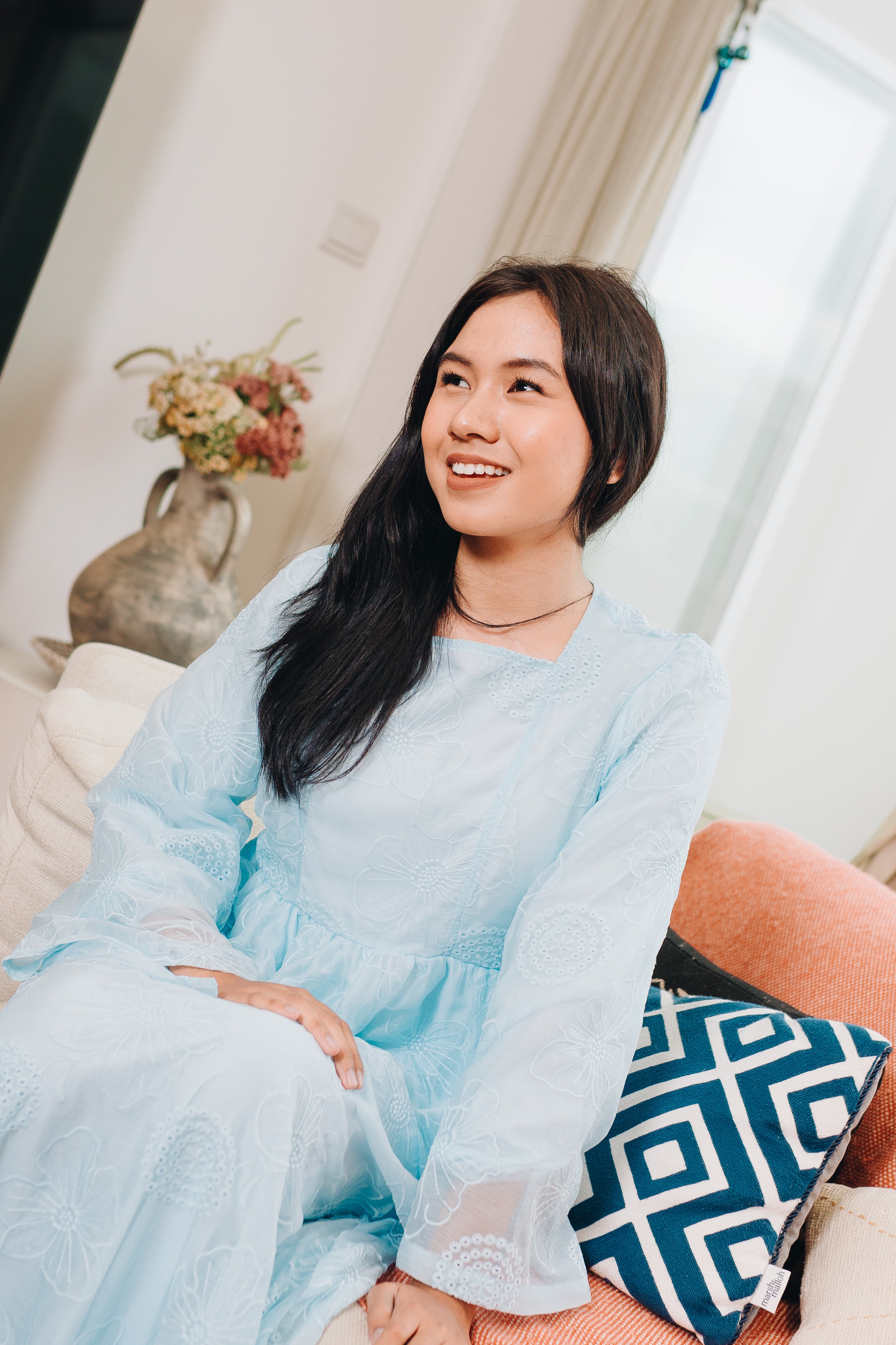 Milkflower Bloom Peplum Set