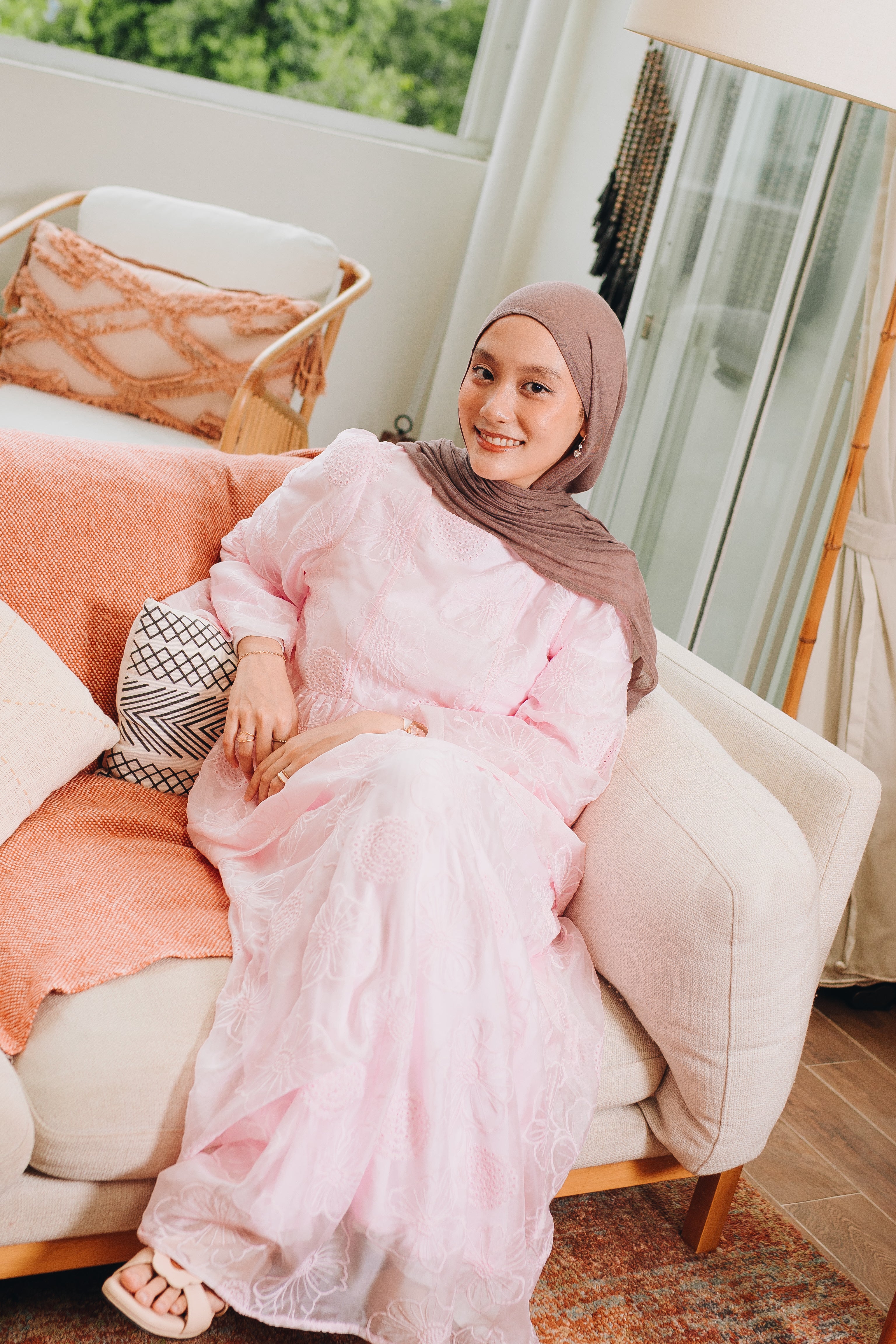 Milkflower Bloom Peplum Set